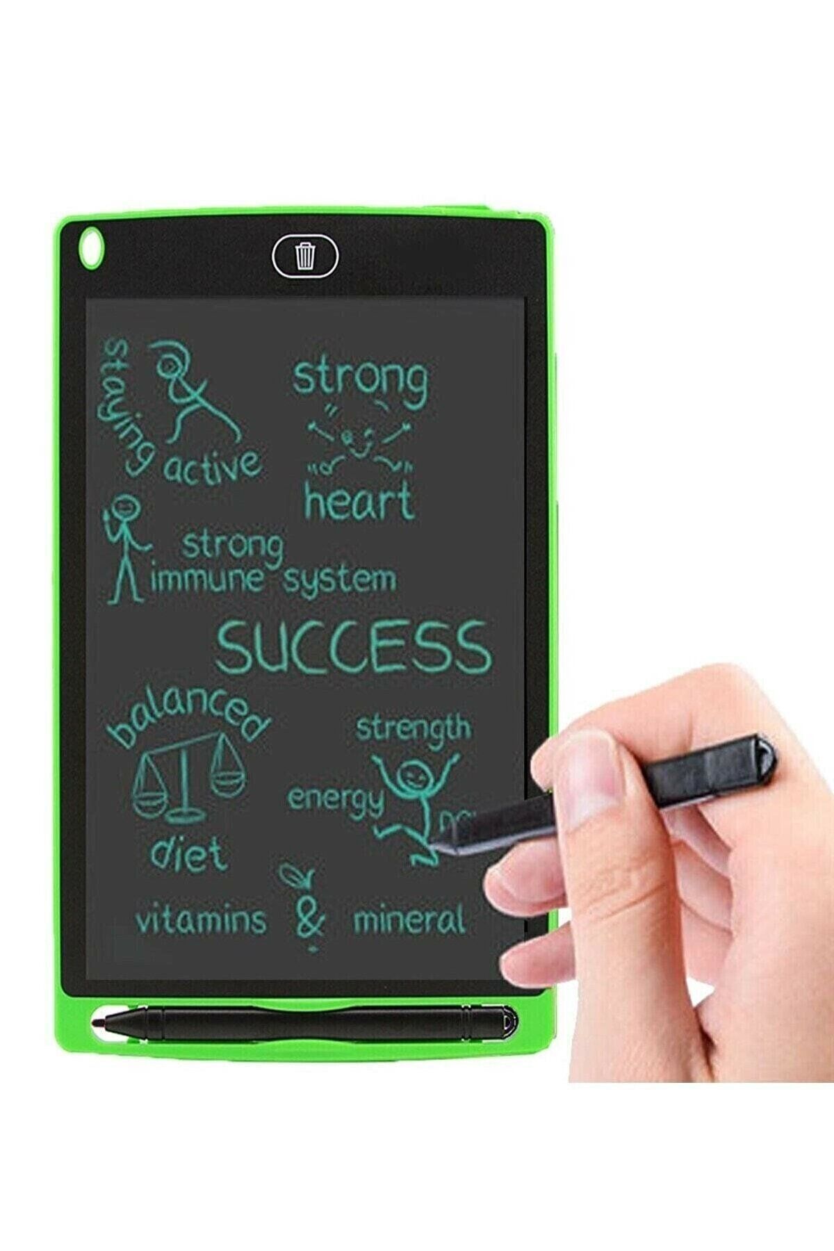 Jetcom Writing Dijital Kalemli Çizim Yazı Tahtası Not Yazma Eğitim Tableti 8,5 Tablet Yeşil