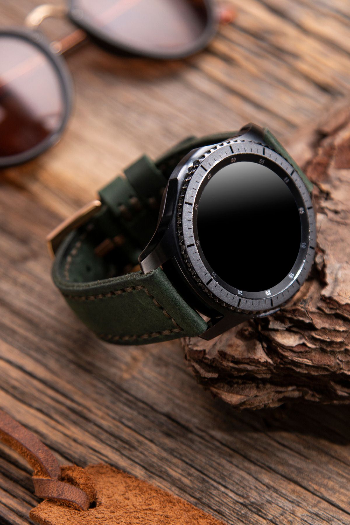 vagave Samsung Watch Deri Kordon Watch 3 Gear S3 Classic Frontier 45 Mm 46mm - 22mm