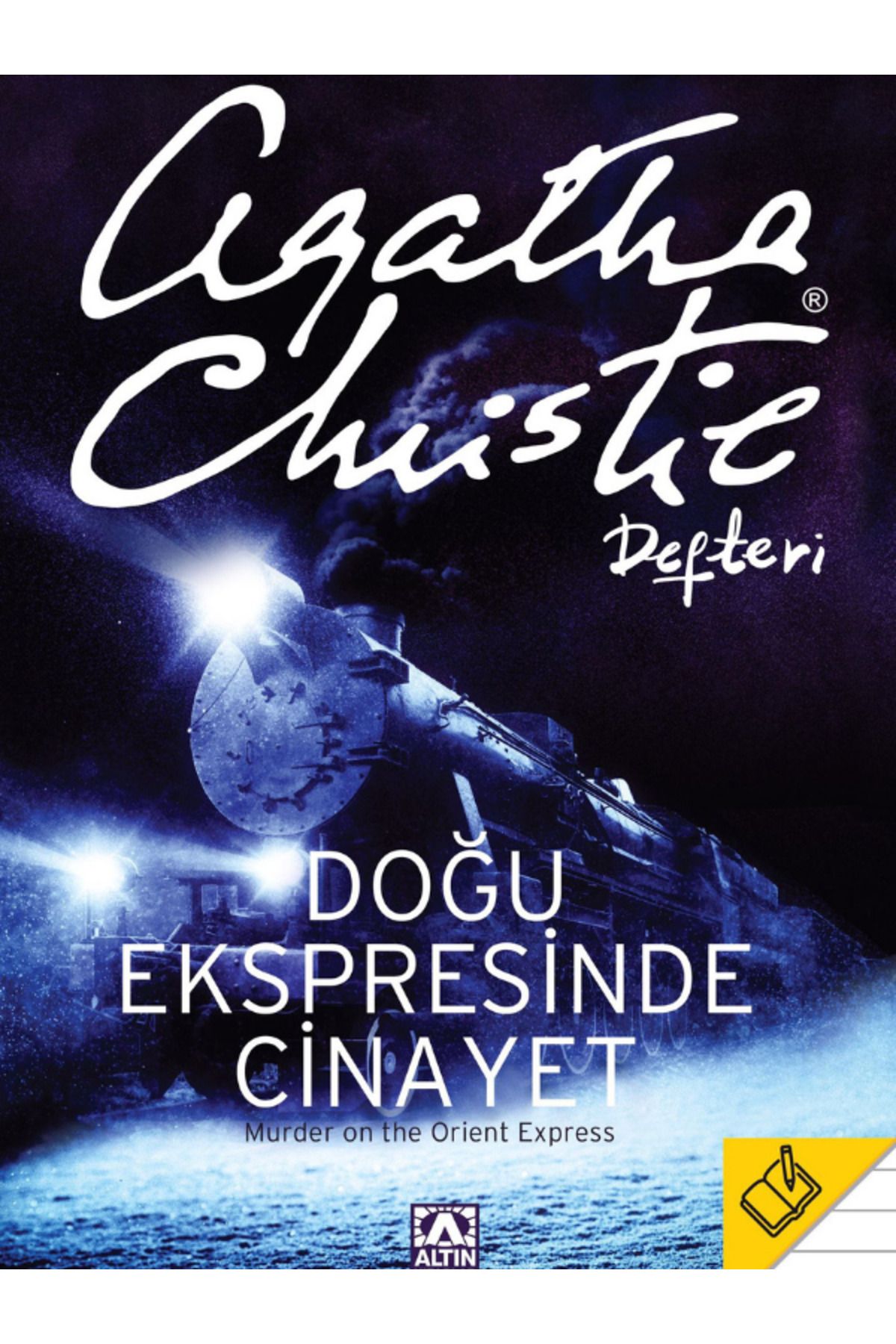 Altın Kitaplar Agatha Christie Defteri - Doğu Ekspresinde Cinayet, Ciltli Defter