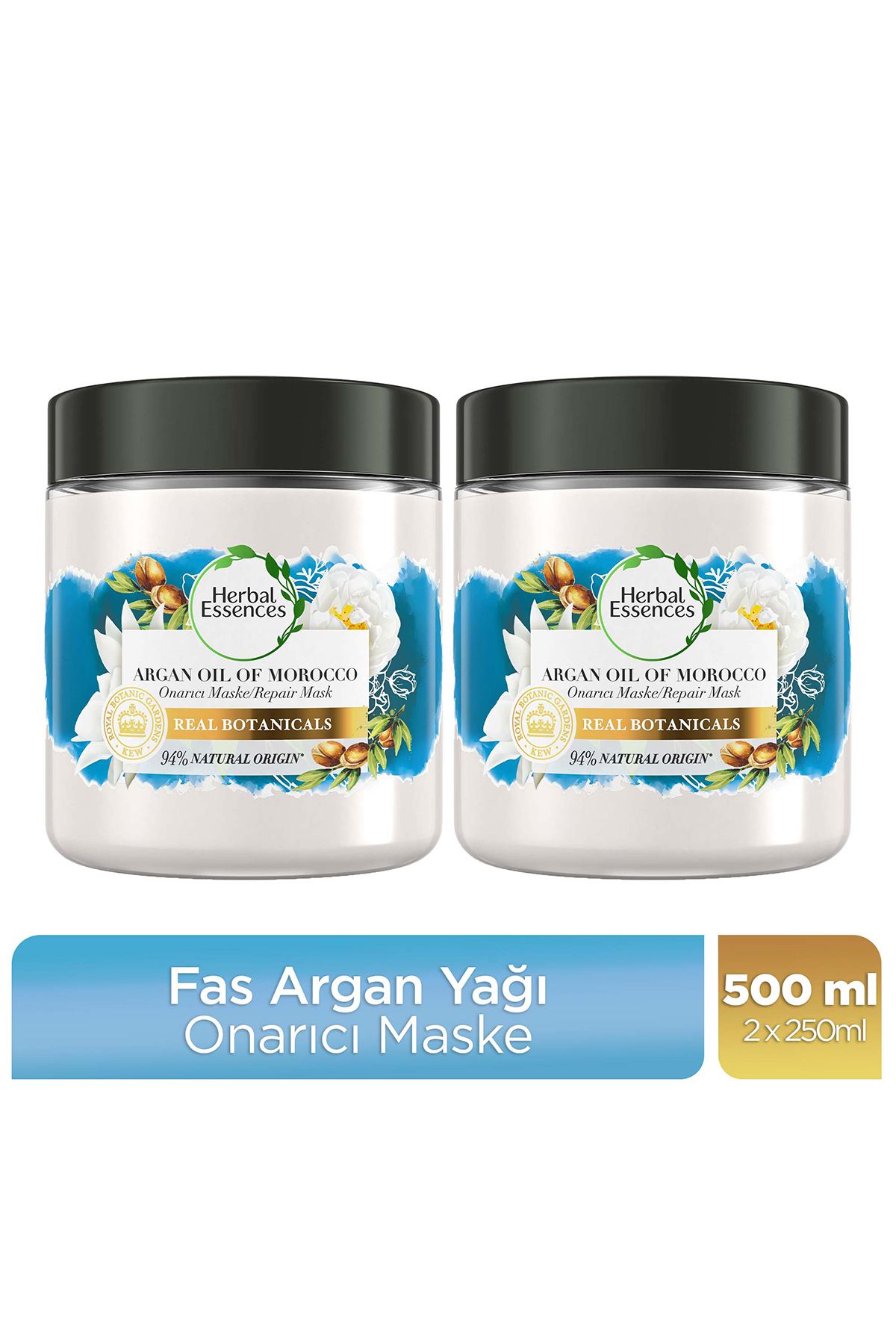 Herbal Essences Onarıcı Argan Yağı Maske 250 ml x2