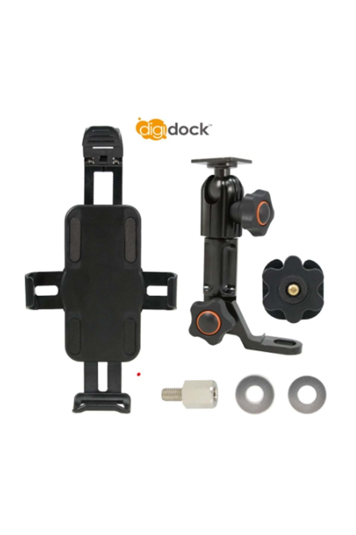 Digidock Cr-1101-m03 Evrensel Telefon Tutucu Ayna Dibi Bağlantı Aparatlı Ve Kamera Montaj Kiti