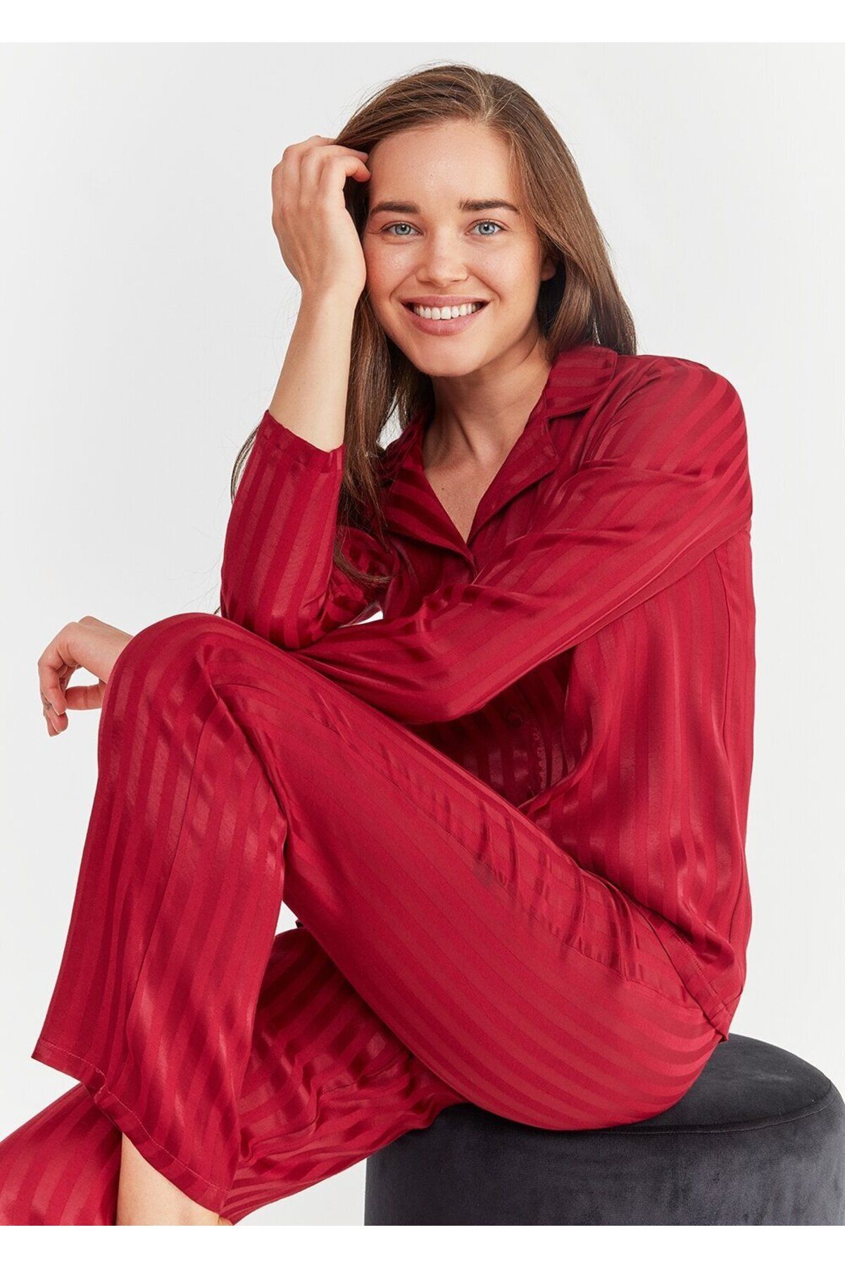 Suwen Diana Maskulen Pijama Takımı