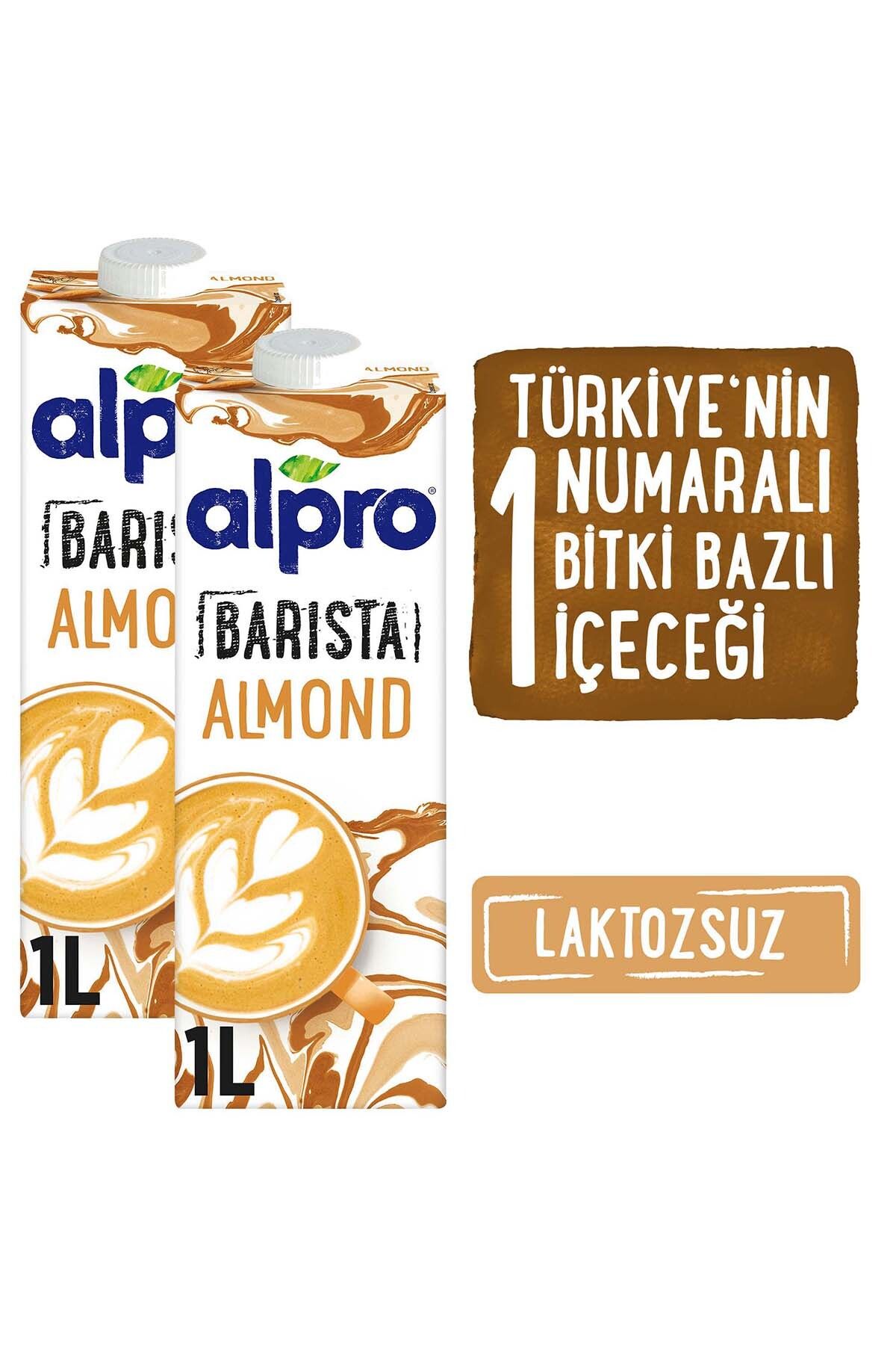 Alpro Barista Badem Sütü 2x1 Lt Avantajlı Paket