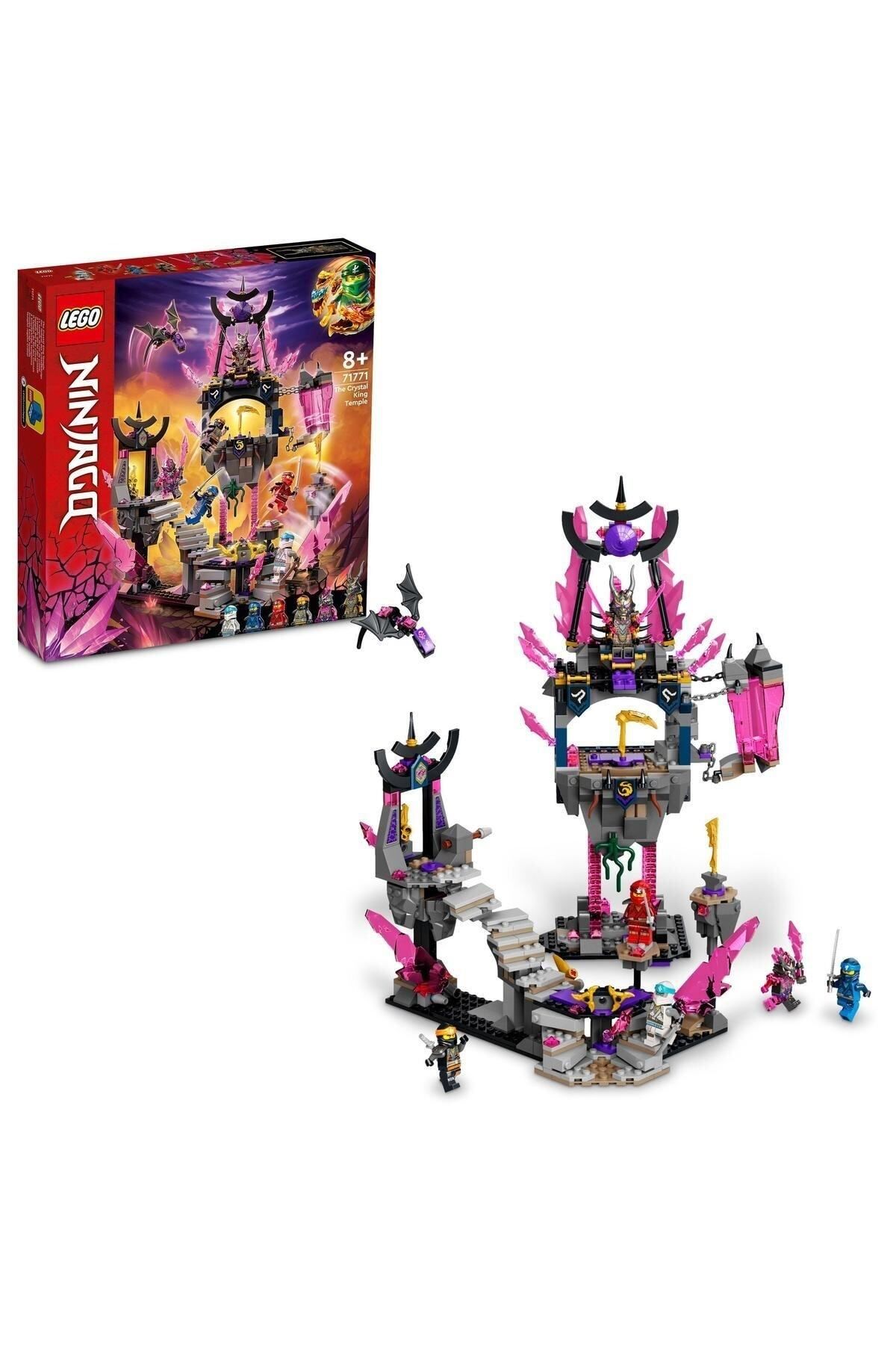 LEGO ® NINJAGO® Kristal Kral Tapınağı 71771 - 8 Yaş ve Üzeri Çocuklar için Yapım Seti (703 Parça)