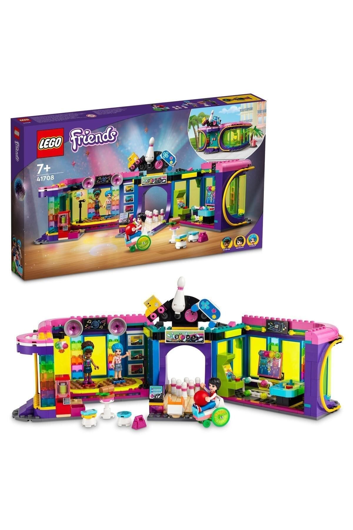LEGO ® Friends Patenli Disko Salonu 41708 - 7 Yaş ve Üzeri için Oyuncak Yapım Seti (642 Parça)