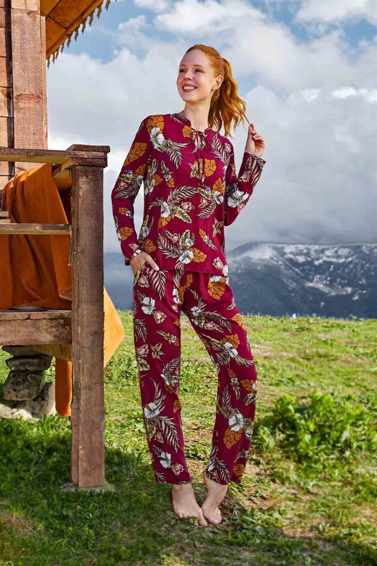Doreanse Kadın T-shirt Pijama Takımı 4102