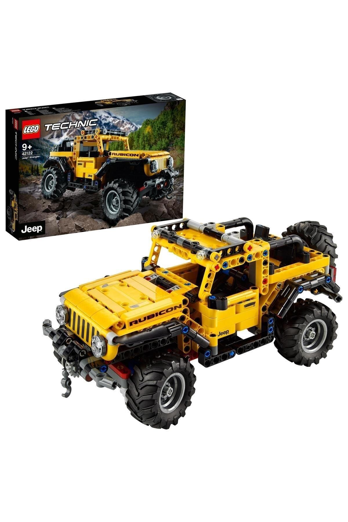 LEGO ® Technic Jeep® Wrangler 42122 - Araç Sevenler İçin Koleksiyonluk Model Yapım Seti (665 Parça)
