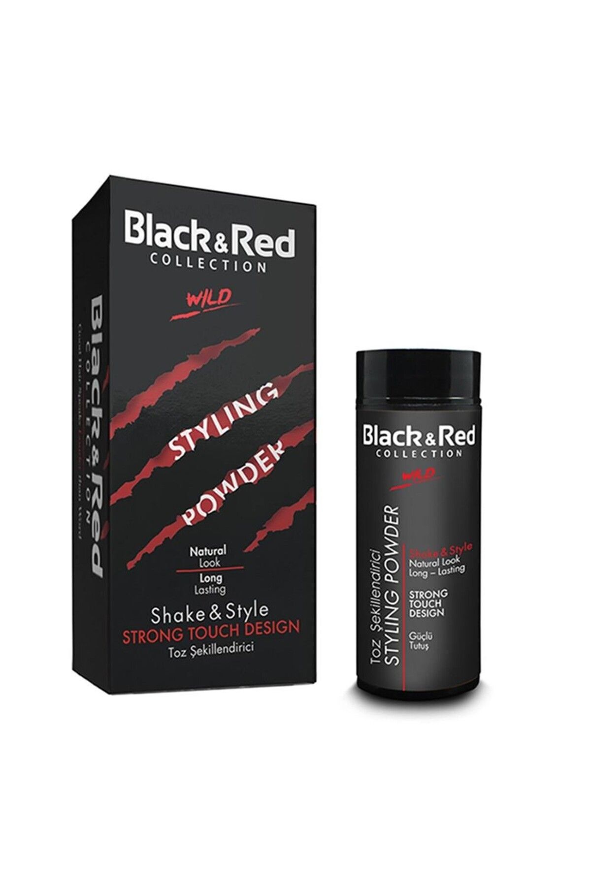 Black Red Black & Red Natural Ultra Strong Toz Şekillendirici 20 gr