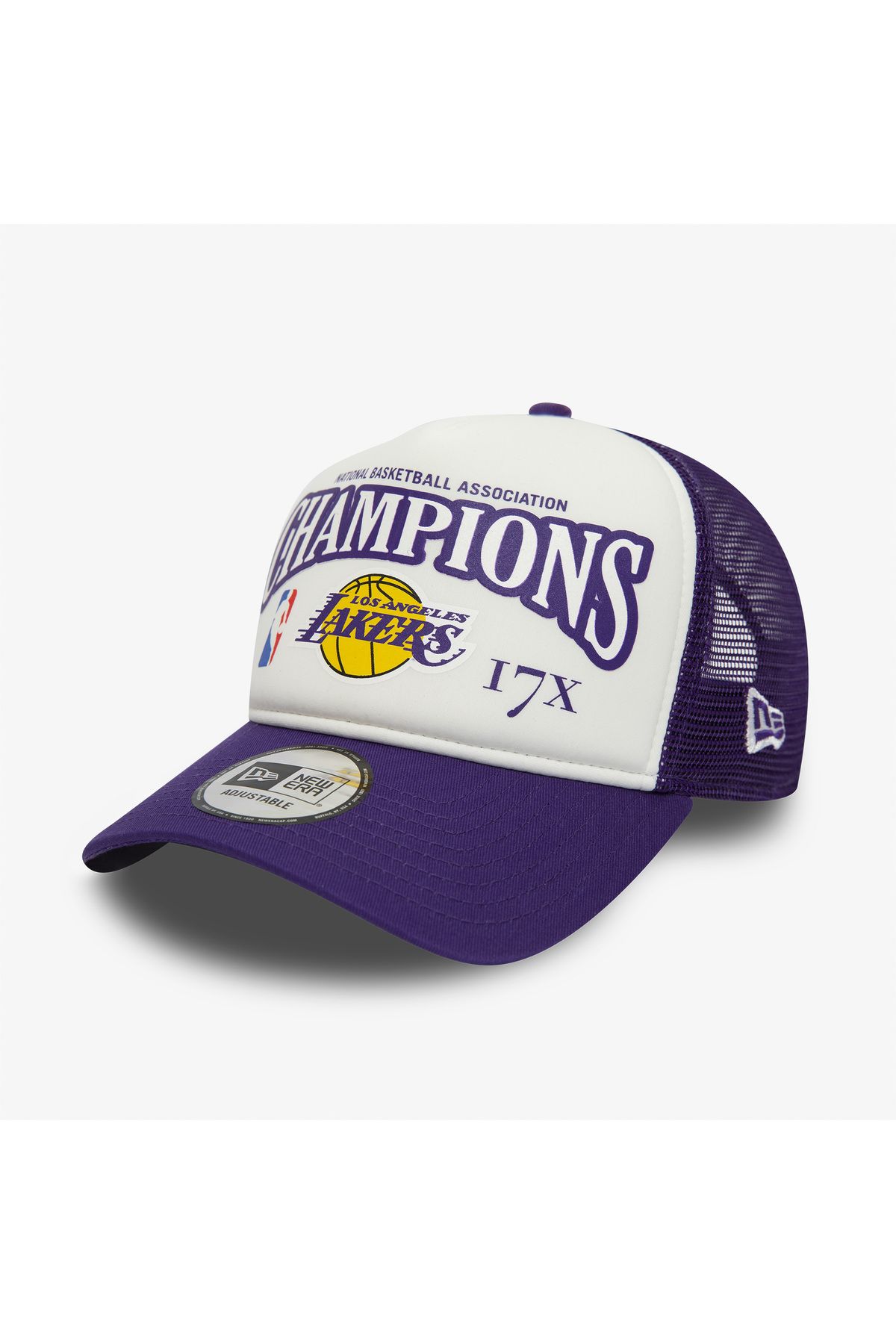 NEW ERA League Champions Los Angeles Lakers Trucker Unisex Mor Şapka