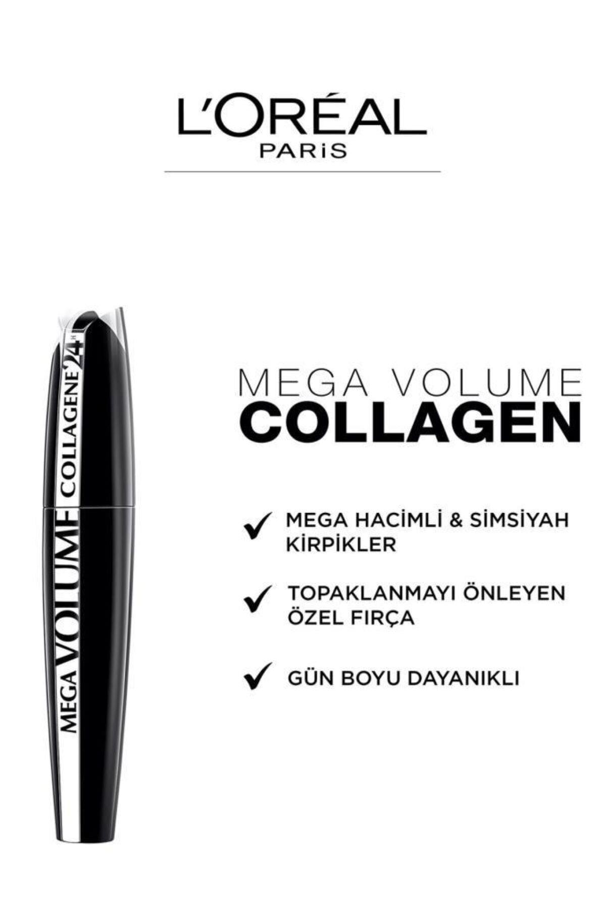 Mega Volume Collagene 24H Siyah Maskara_4