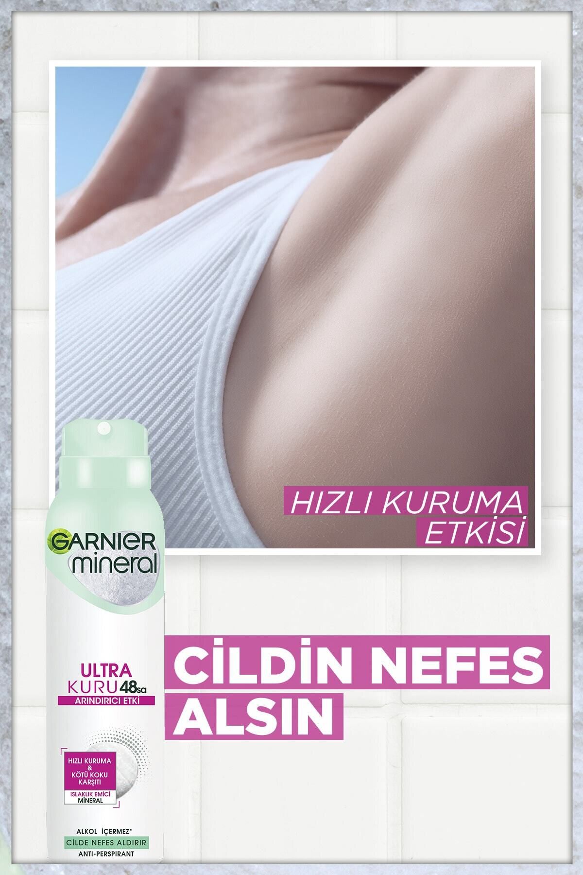 Mineral Ultra Kuru Kadın Sprey Deodorant 3600541932654_3