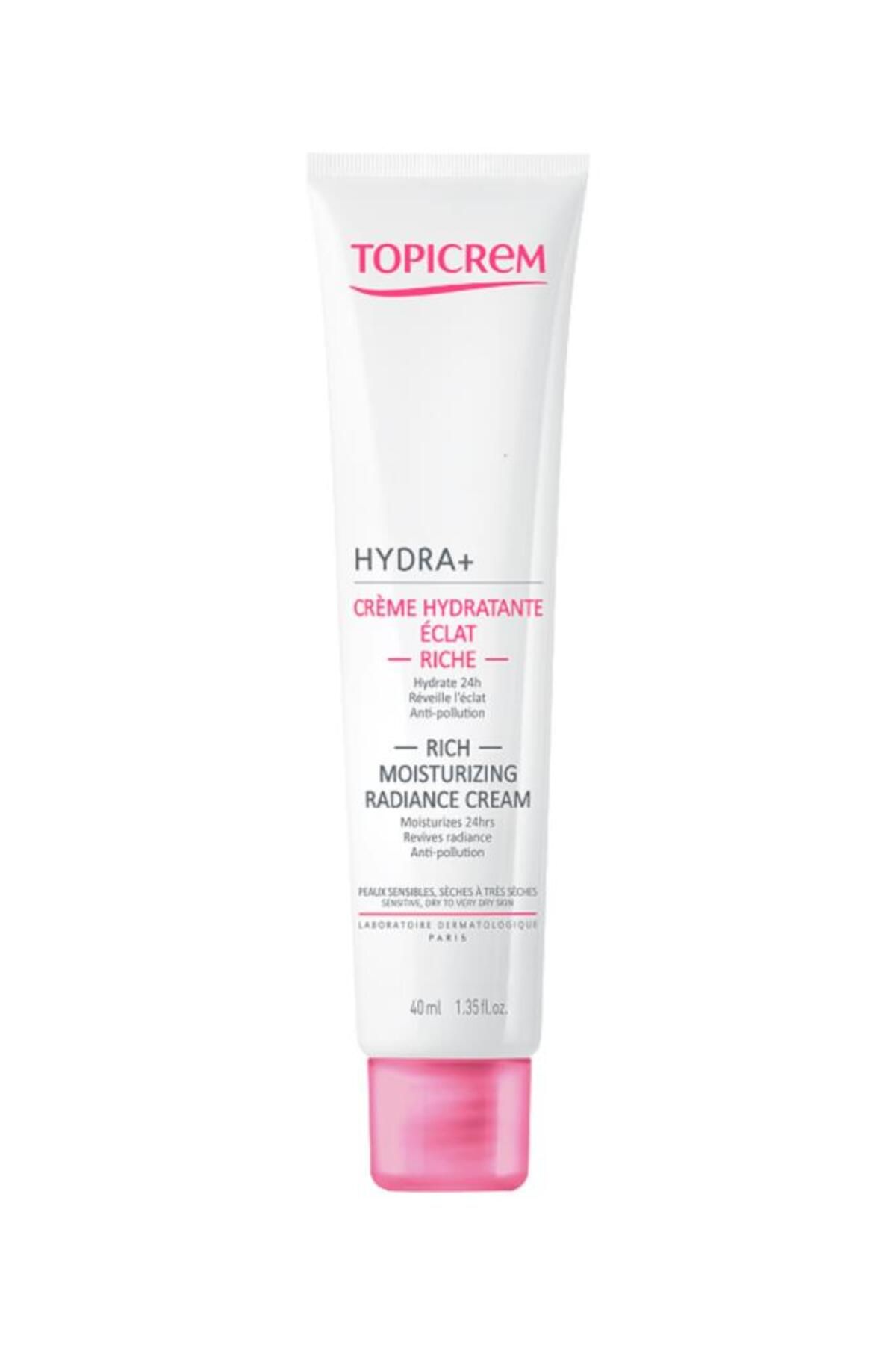 Topicrem Hydra Rich Moisturizing Radiance Cream 40 ml