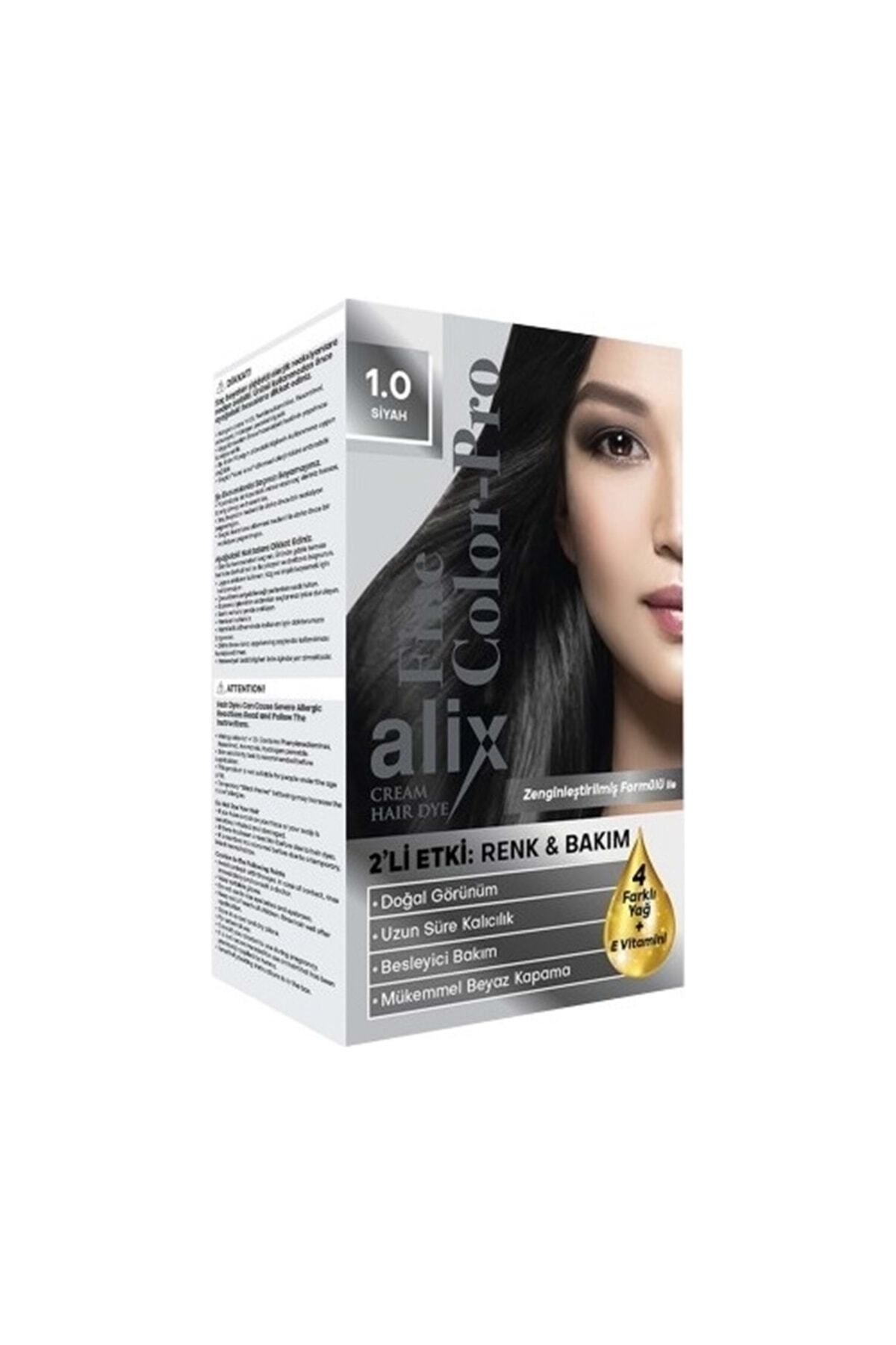 Saç Boyası & Set Boya 1.0 Siyah 50ml_0