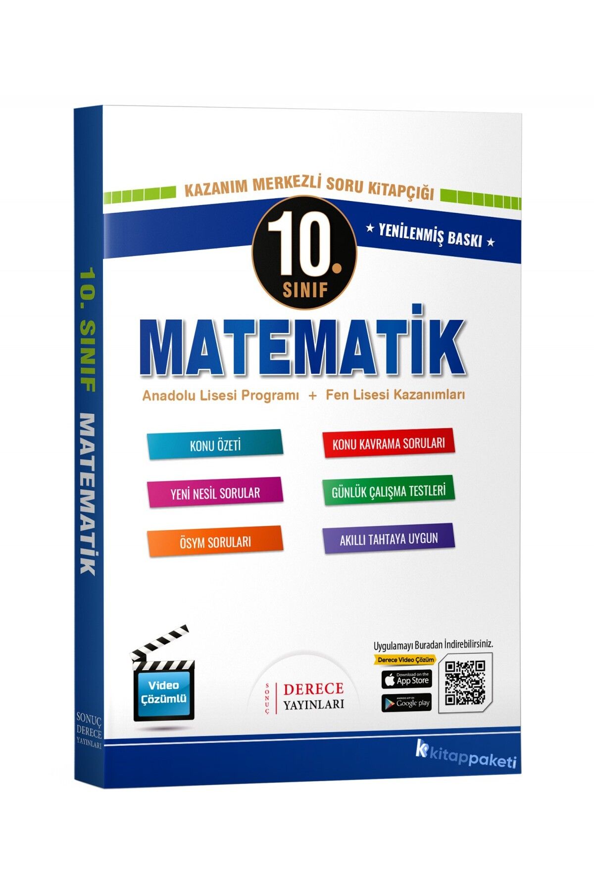 Sonuç Derece Yayınları 10.sınıf Matematik Modüler Set 2023-2024 Derece Yayınları