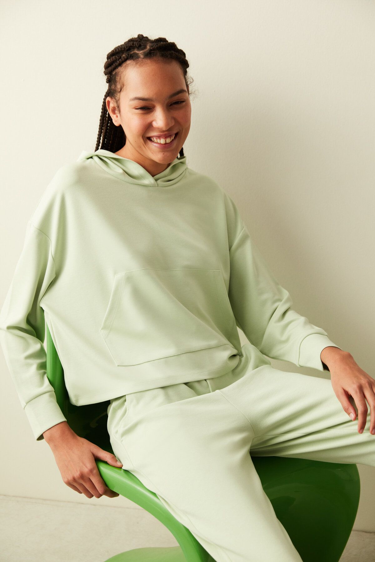 Penti Mint Yeşili Modal Sweatshirt