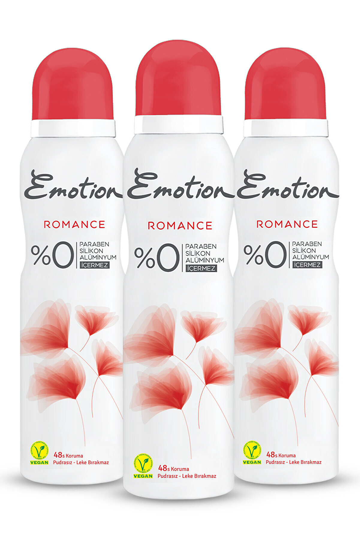 Emotion Romance Kadın Deodorant 3x150ml