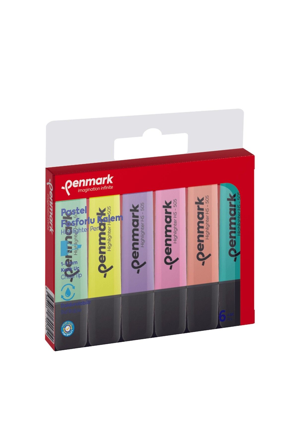 Penmark Fosforlu Kalem Hs 505 6P