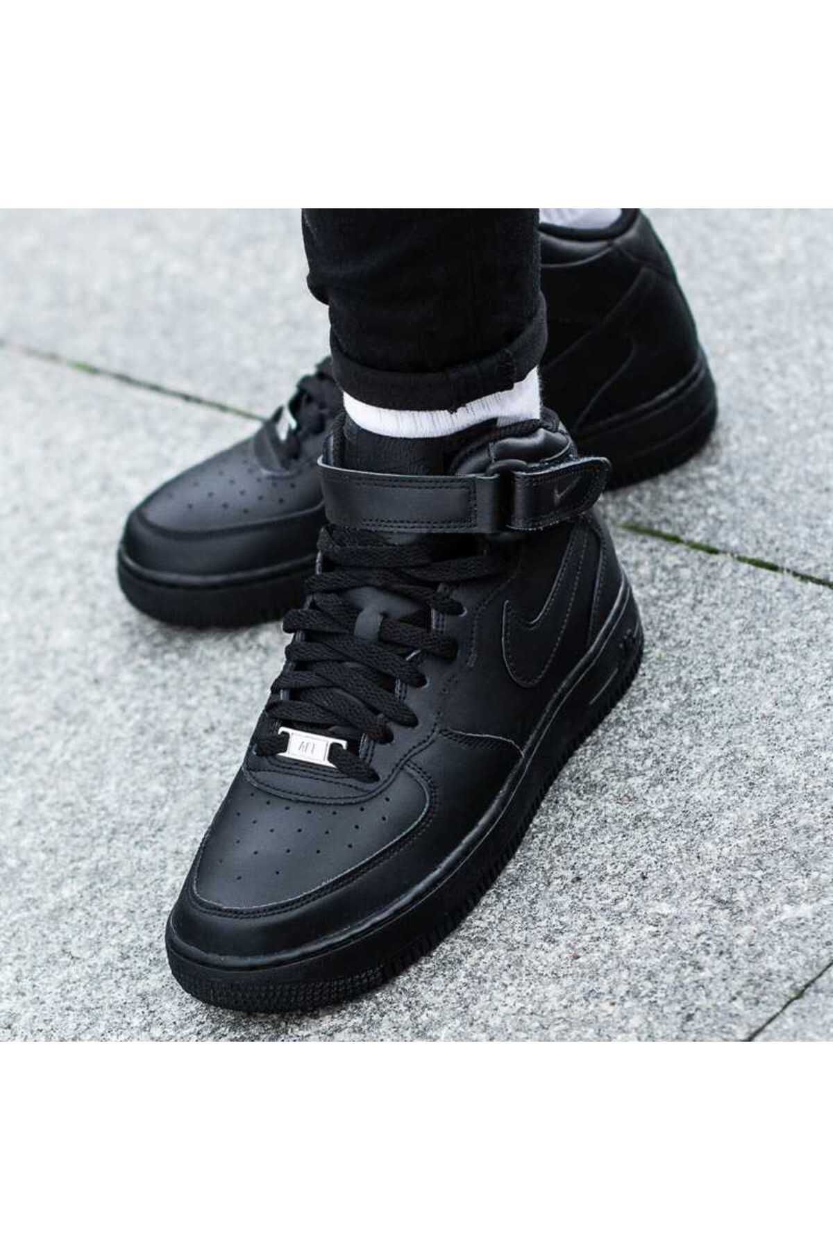 Nike AIR FORCE 1 MID (GS) 314195-004 Bot