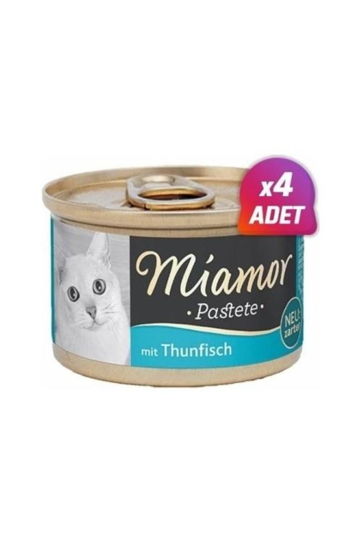 Miamor Pastete Ton Balıklı Tahılsız Kedi Konservesi 85 gr X 4