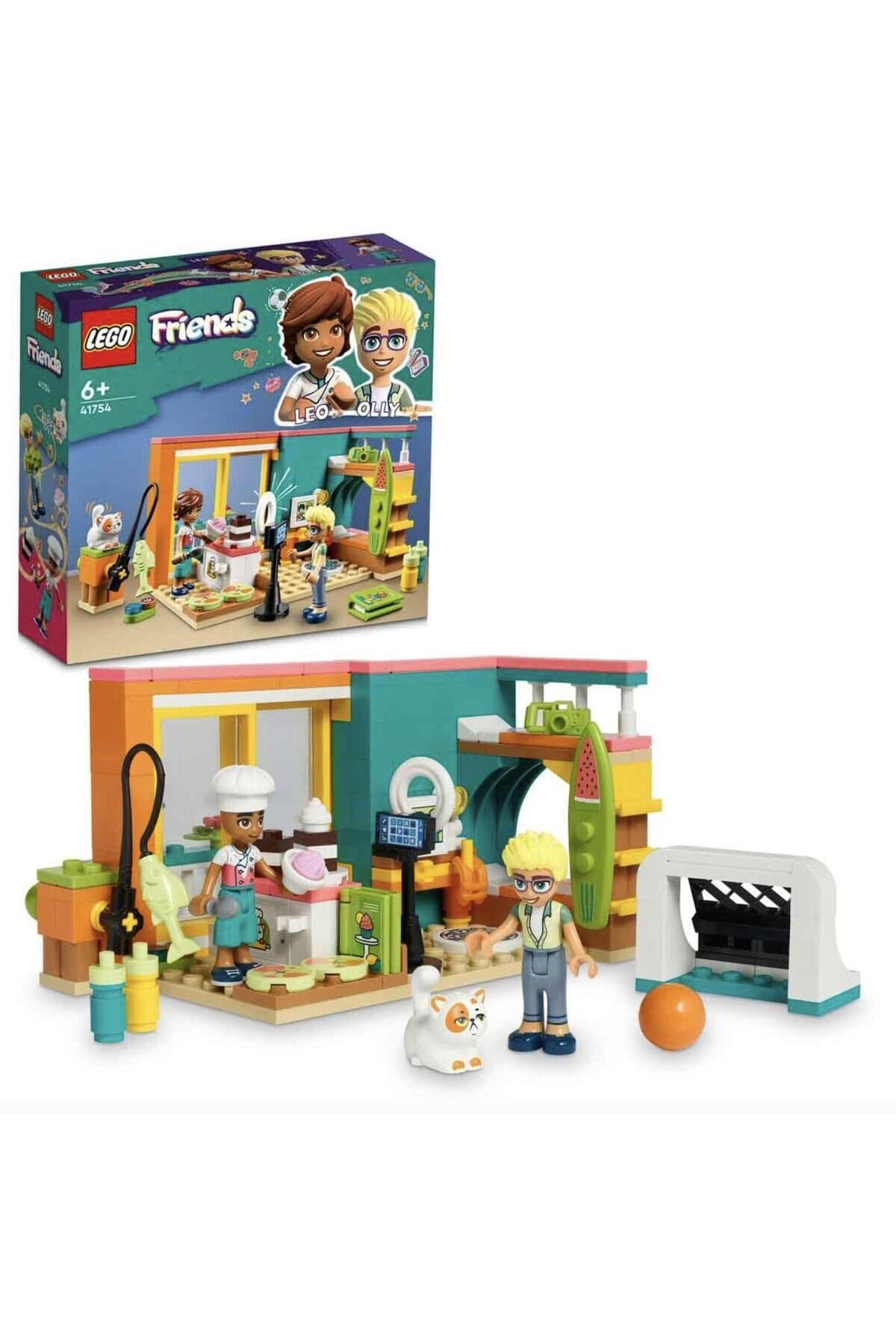 LEGO ® Friends Leo'nun Odası 41754 - 6 Yaş ve Üzeri Çocuklar İçin Oyuncak Yapım Seti (203 Parça)