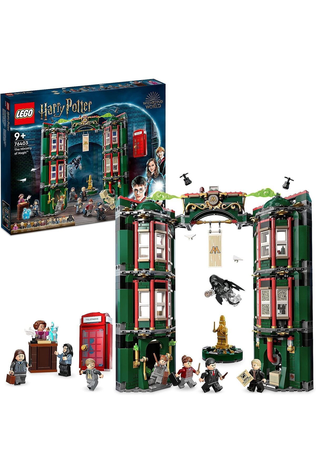 LEGO Harry Potter™ Sihir Bakanlığı 76403-9 Yaş Ve Üzeri Için Koleksiyonluk Oyuncak Yapım Seti (990 PARÇA)