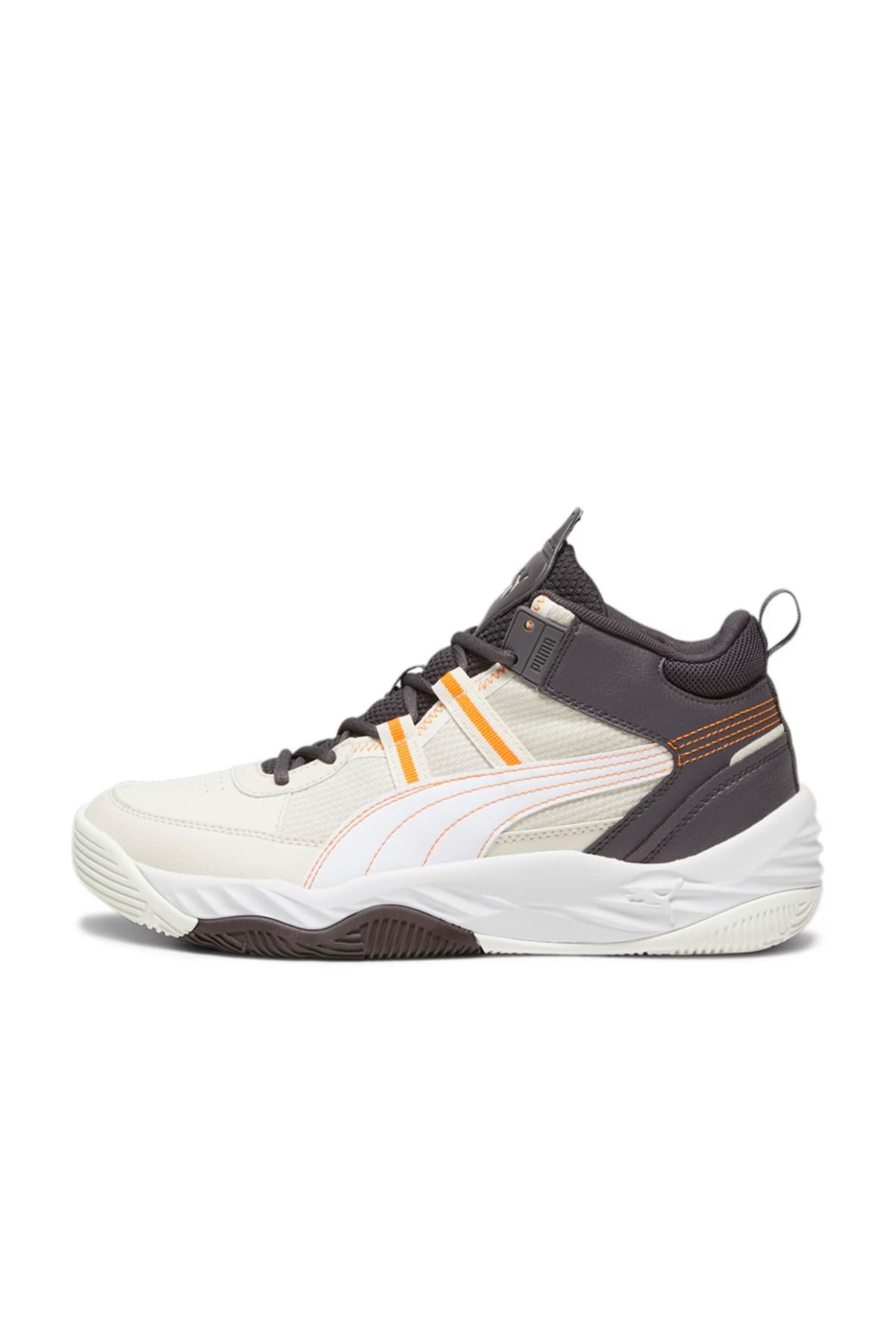 Puma Erkek Basketbol Ayakkabı Beyaz/Koyu Kömür
