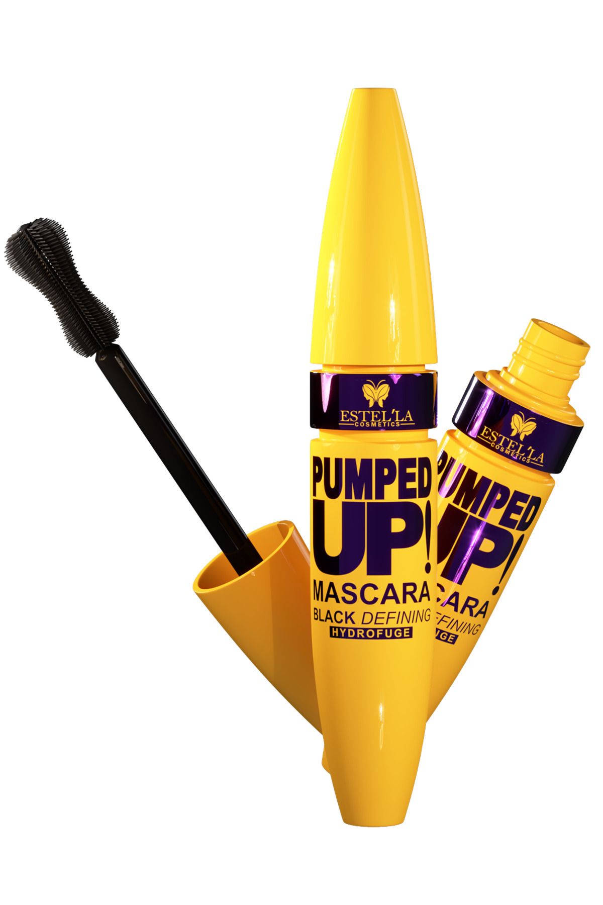 Estella Pumped Up! Maskara: Suya Meydan Okuyan, Hacim ve Belirginlikte 