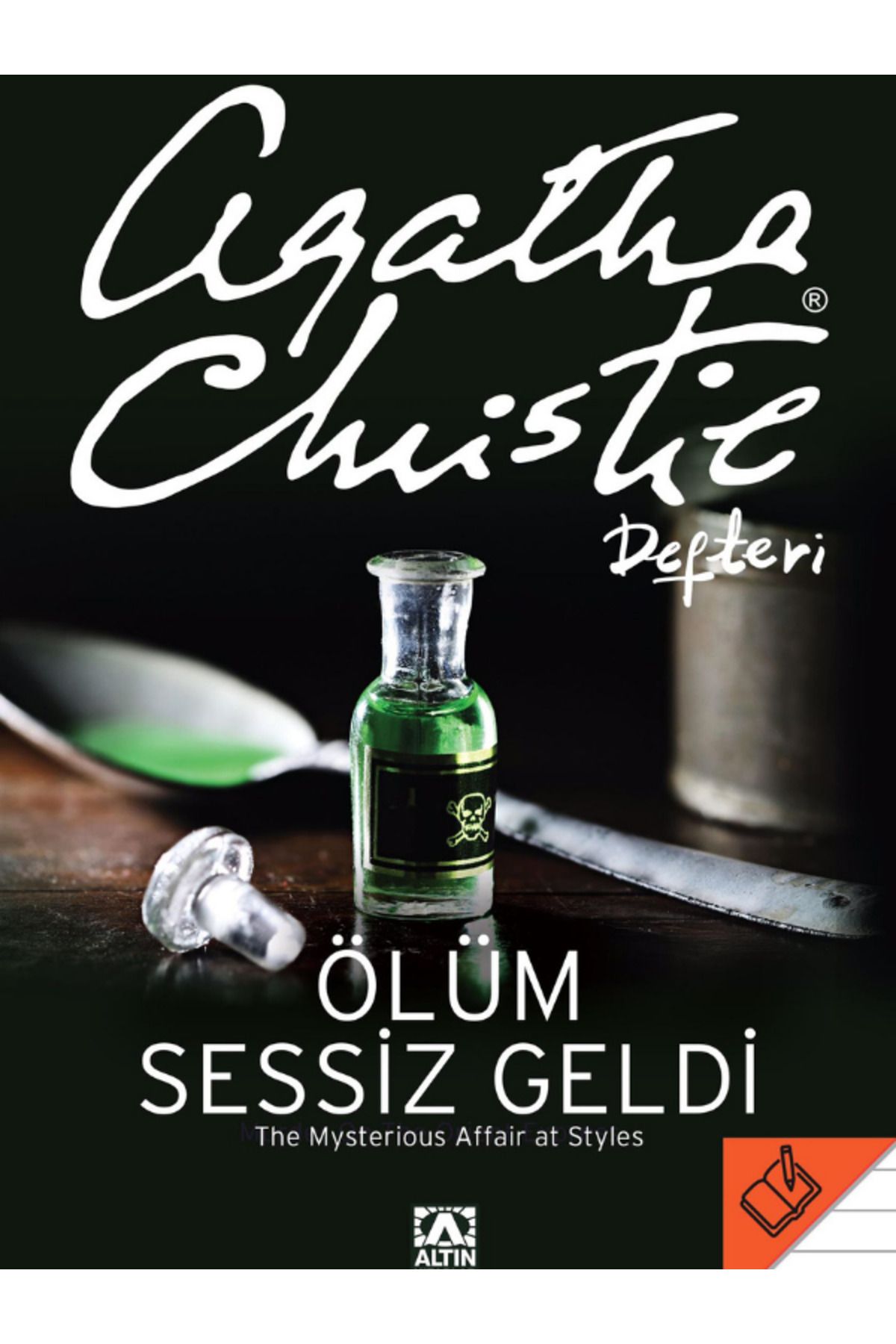 Altın Kitaplar Agatha Christie Defteri - Ölüm Sessiz Geldi, Ciltli Defter