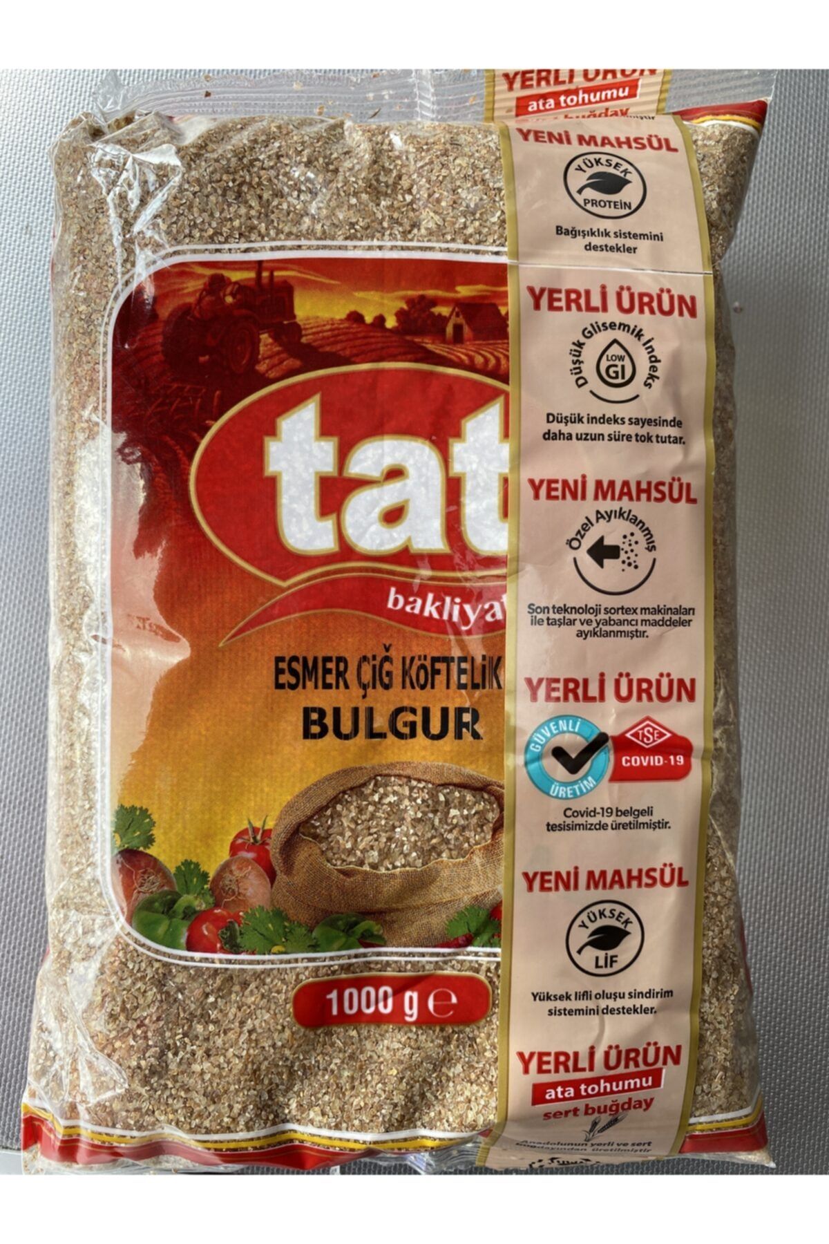 Tat Esmer Çiğ Köftelik Bulgur