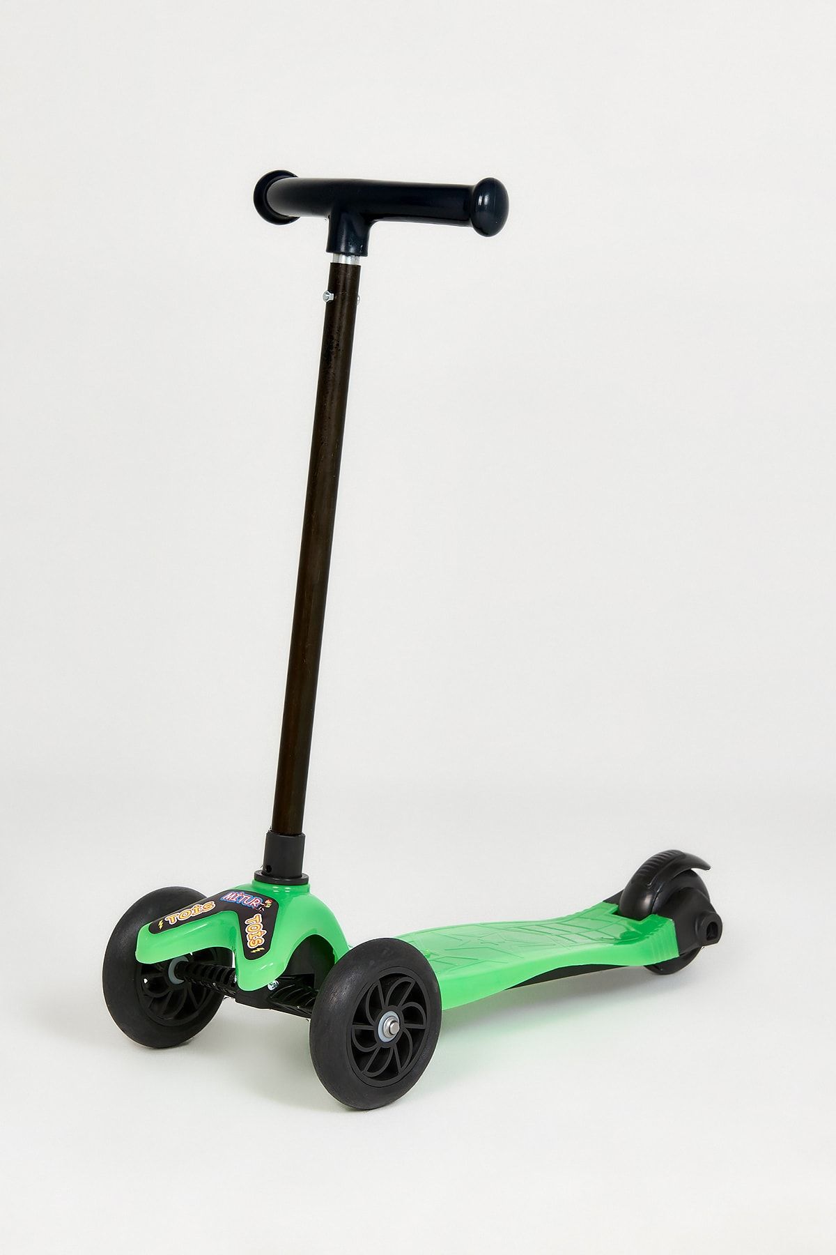 Tois Çocuk Yeşil Mitur 3 Tekerlekli Yükseklik Ayarlı Scooter