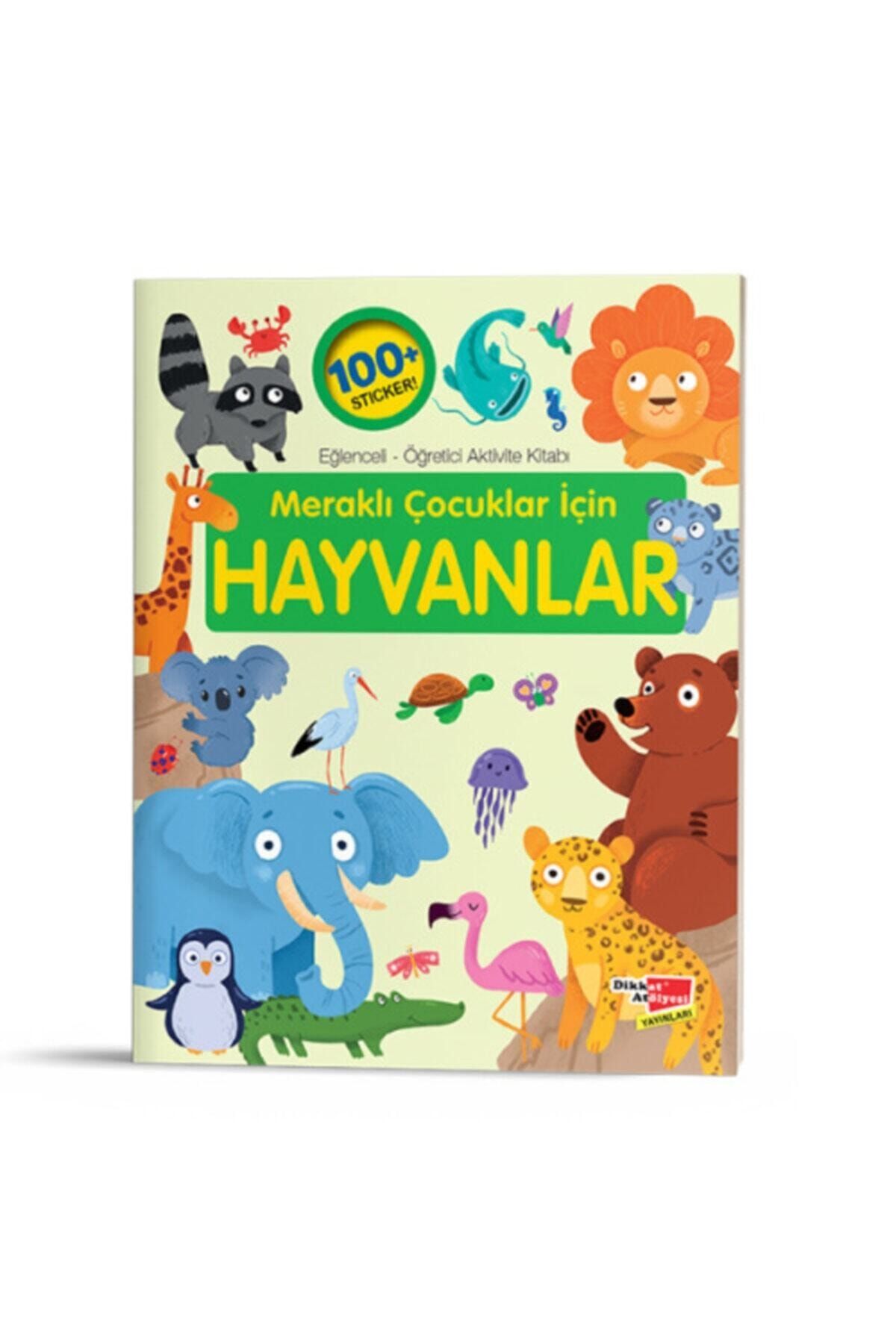 Dikkat Atölyesi Yayınları Meraklı Çocuklar Için Hayvanlar Eğlenceli-öğretici Aktivite Kitabı