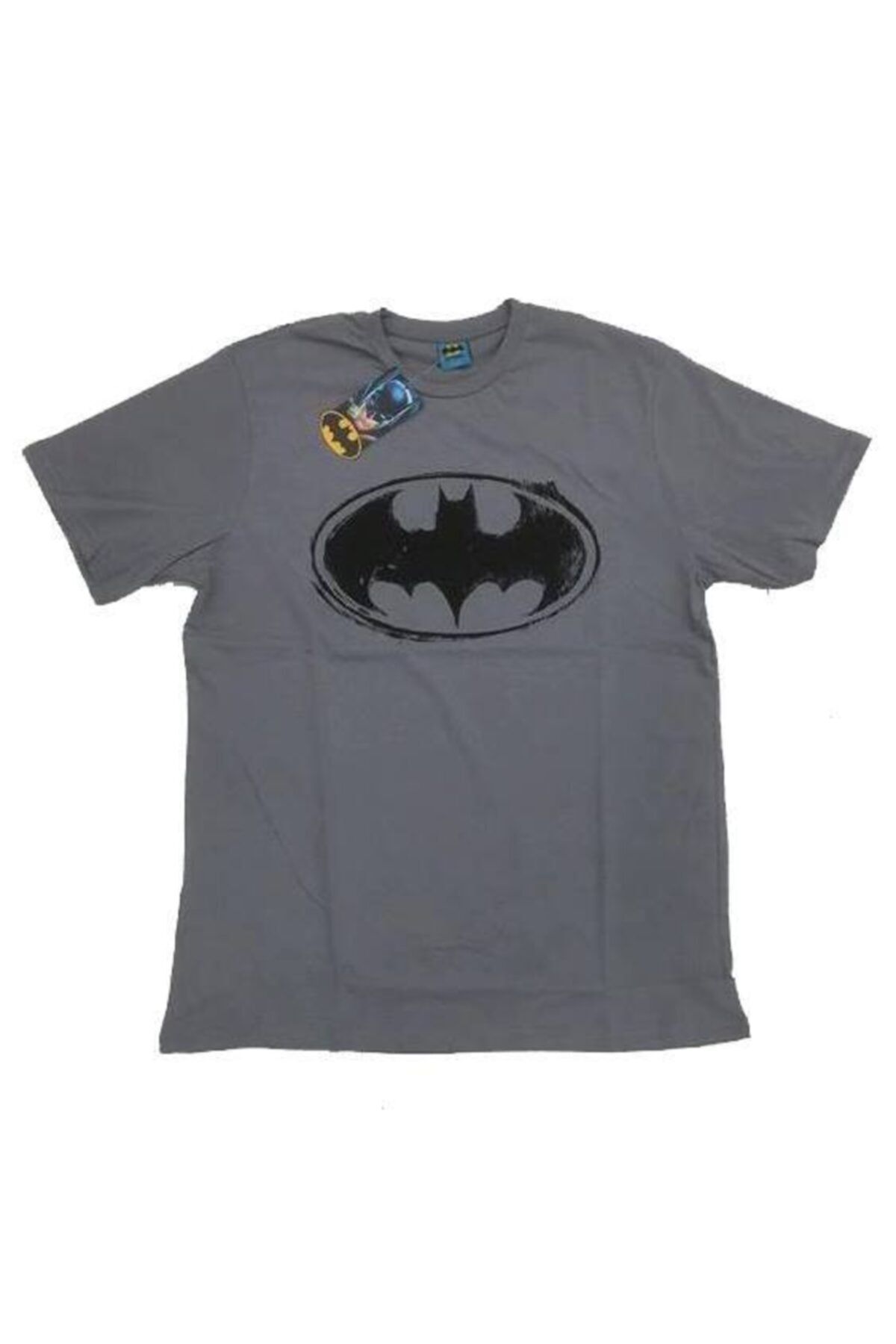 Batman Unisex Koyu Gri Orijinal Lisanslı T-shirt