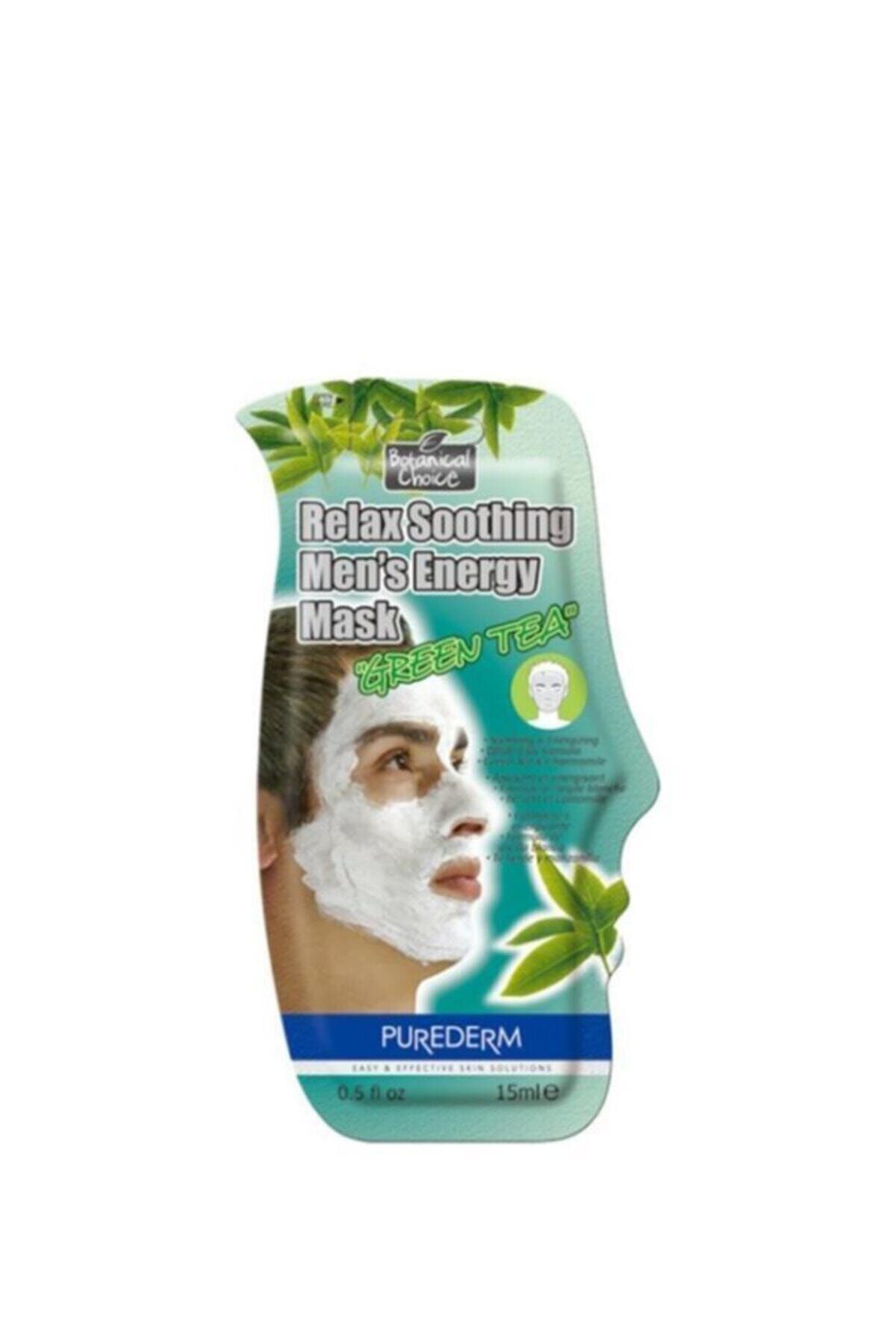 Purederm Yeşil Çaylı Rahatlatıcı Erkek Maskesi