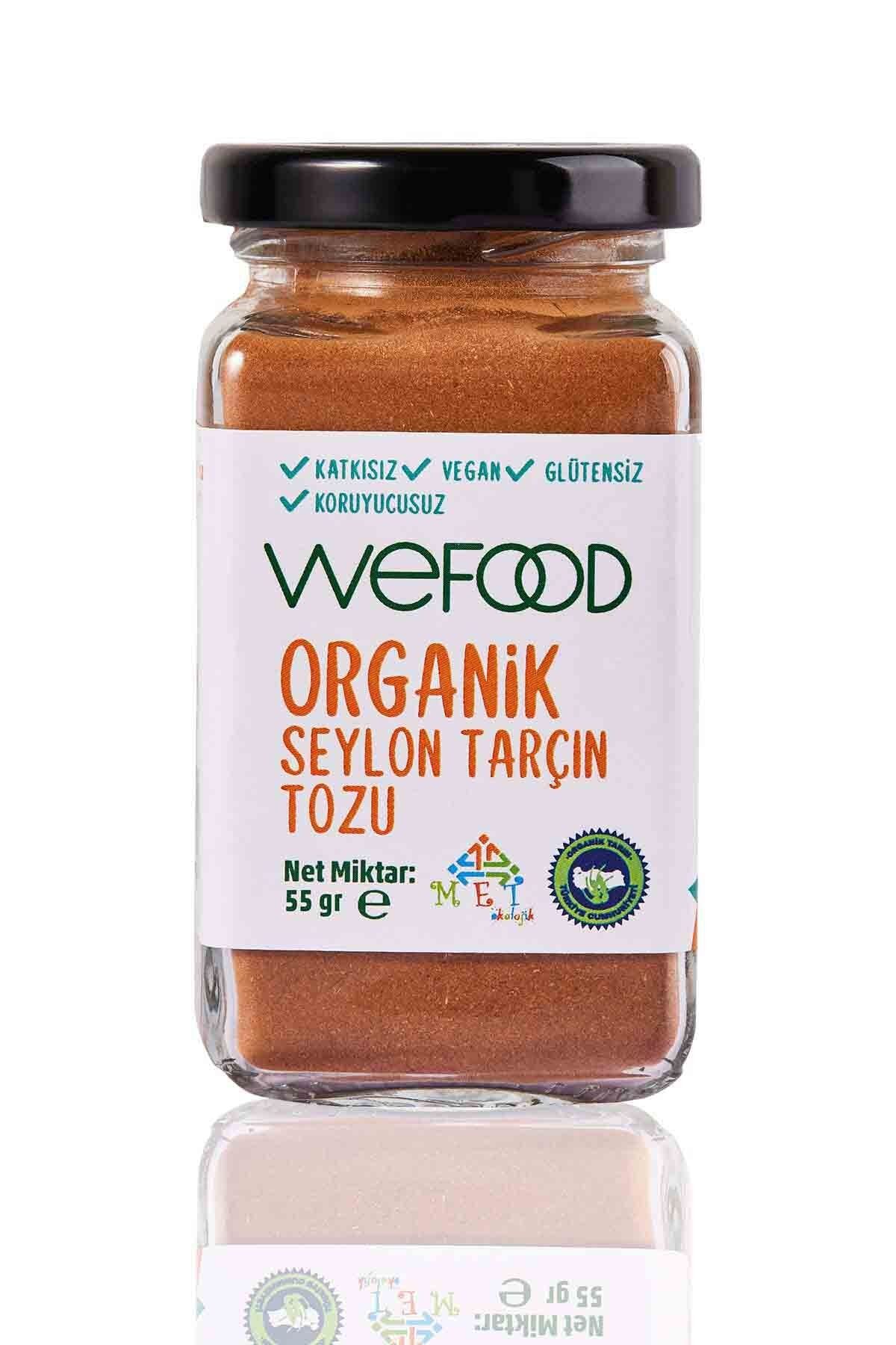Wefood Organik Seylon Tarçın Tozu 55 gr