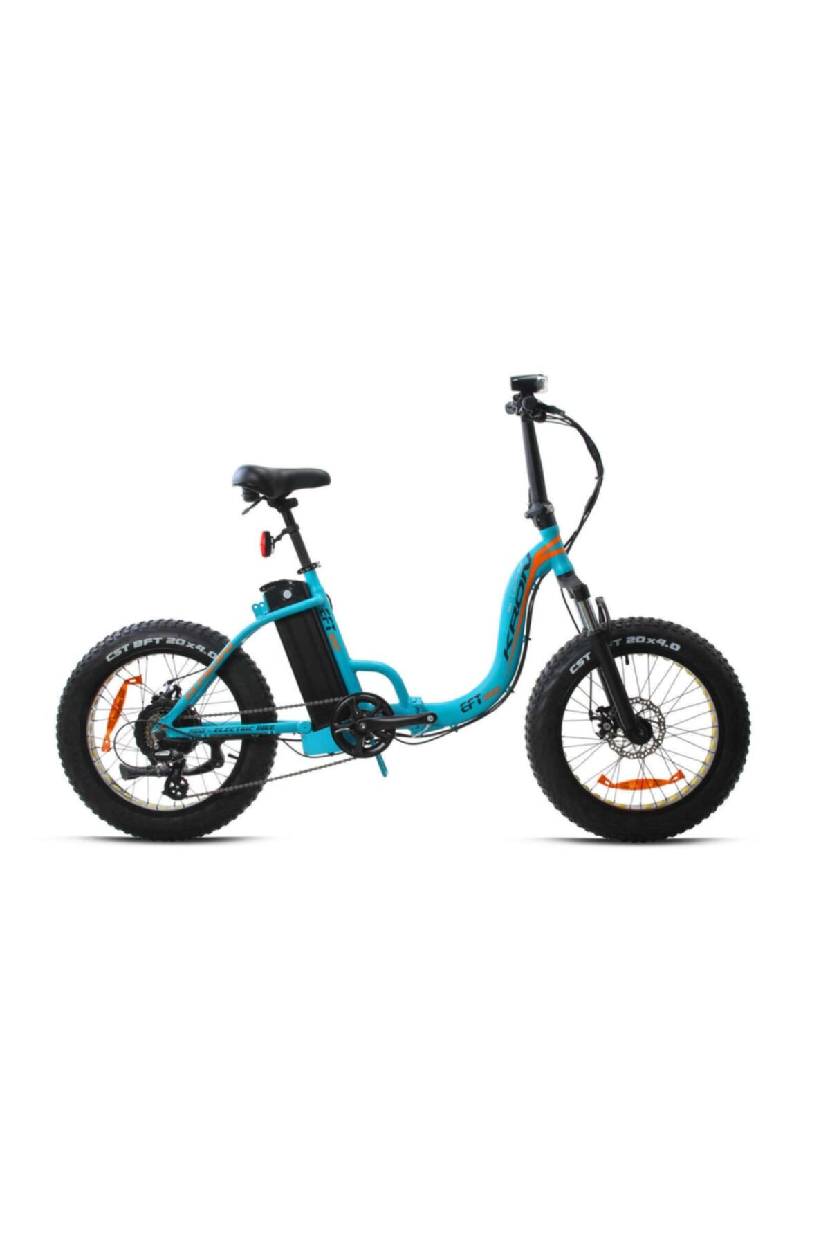 Kron Eft 100 - 20" Erkek - M.disk Elektirikli Fat Bike Katlanır Bisiklet Onay Bisiklet 2022