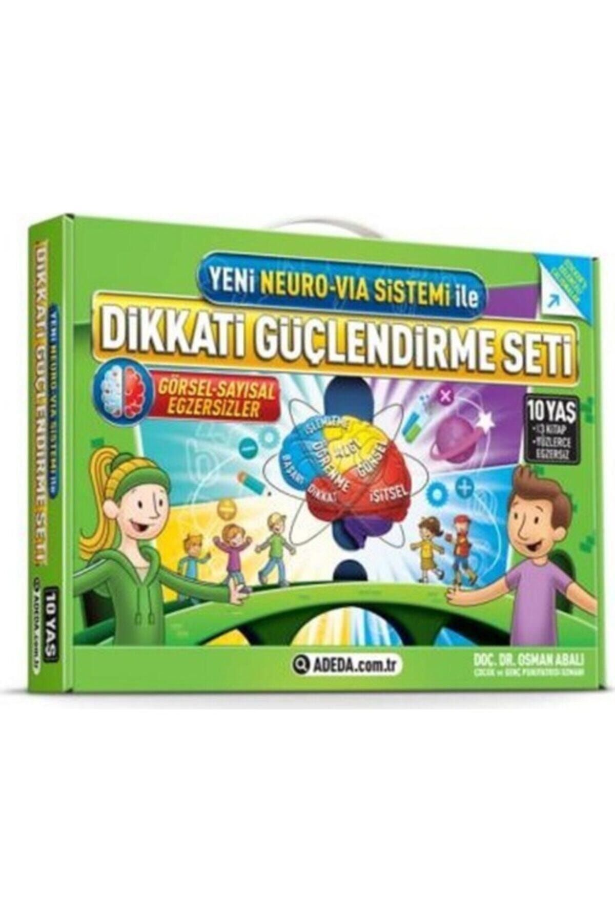 Adeda Yayınları Orıgınal Adeda Dikkati Güçlendirme Seti - 4. Sınıf - 10 Yaş Neuro Via - Osman Abalı