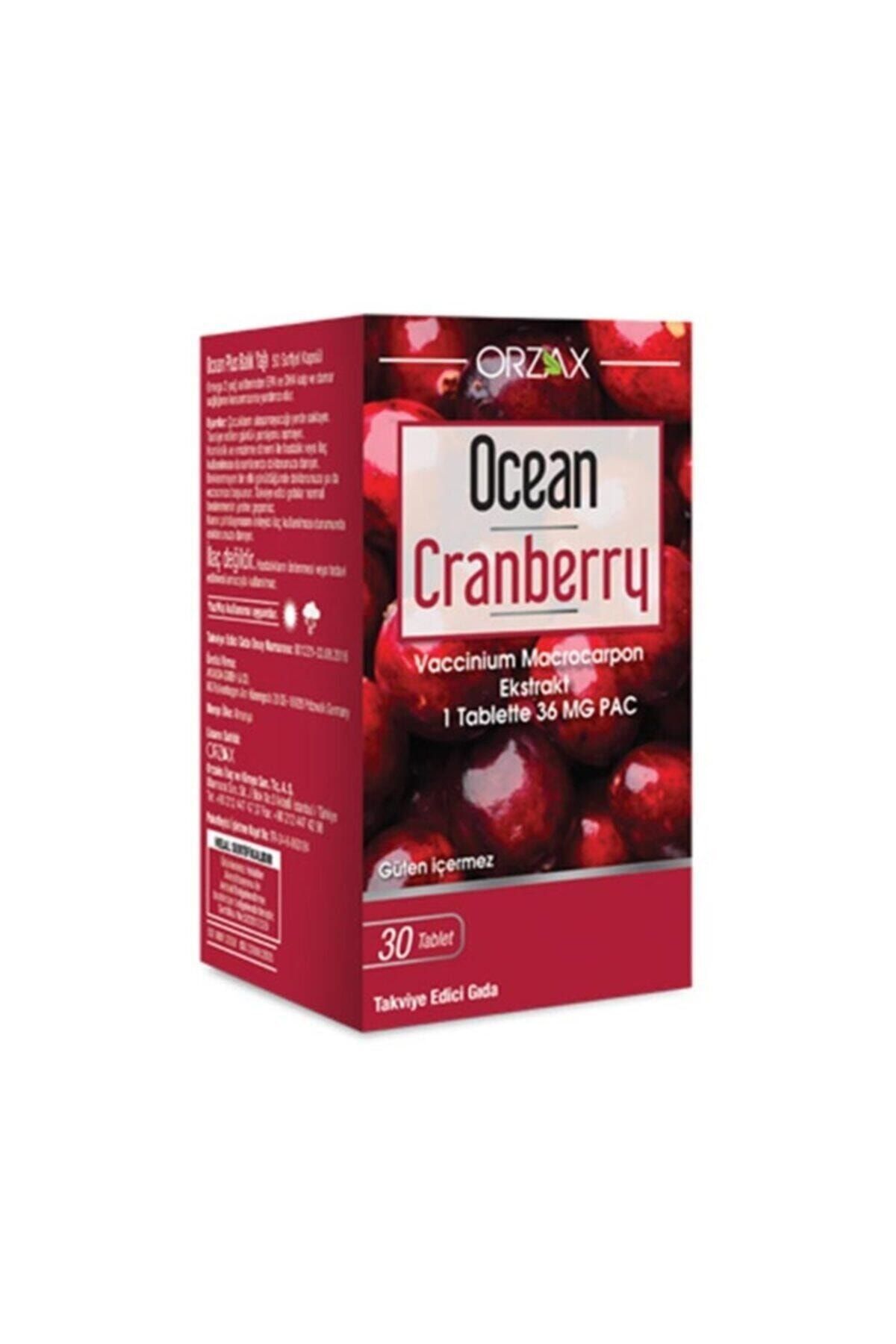Ocean Ocean Cranberry Turna Yemişi Ekstresi (30 Tablet)