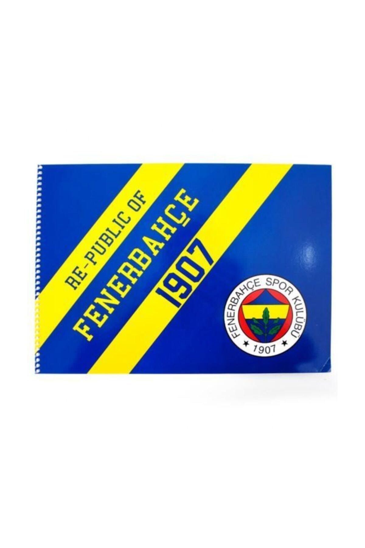 Fenerbahçe Fenerbahçe Resim Defteri 25x35cm Spiralli