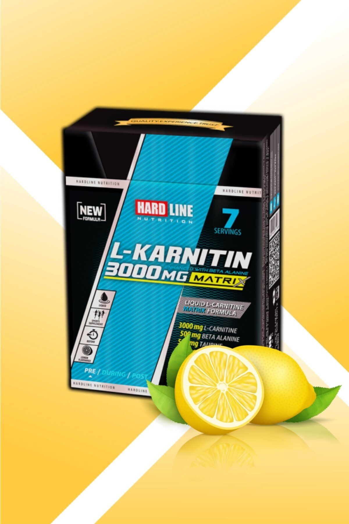 Hardline Hardline L-cartinine 30 Ml Limon Aromalı 7 Adet