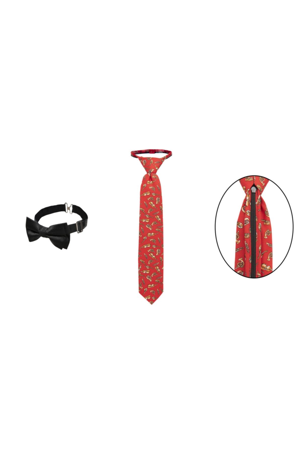 ChatonDor Çocuk Papyon Kravat 2 Li Set