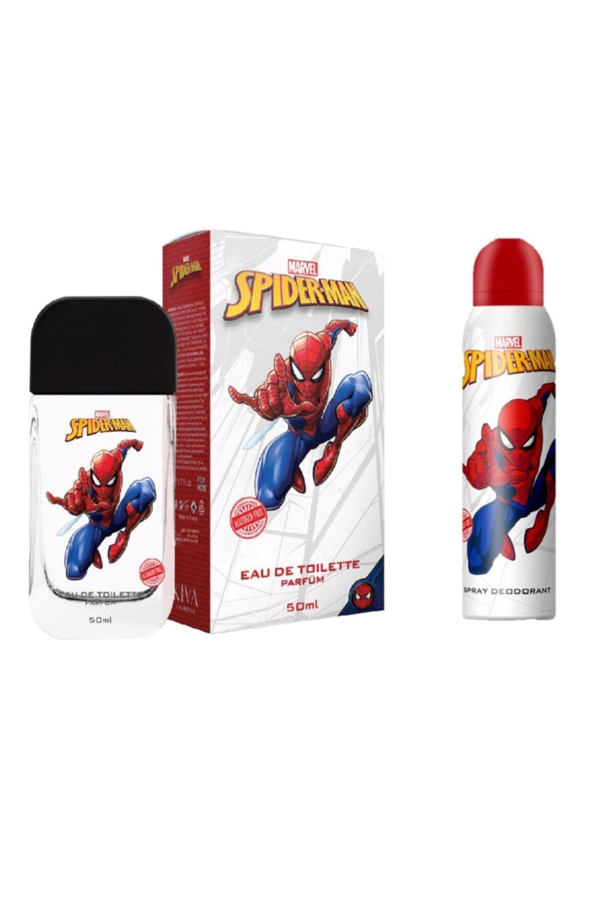 MARVEL Spiderman Lisanslı 50 ml Edt Parfüm + 150 ml Deodorant