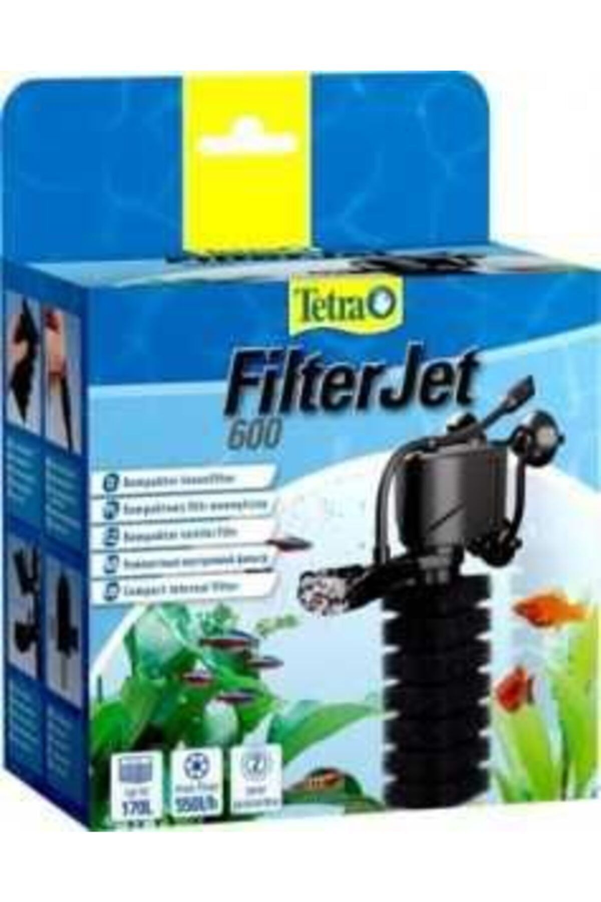 Tetra Filter Jet 600 Sünger Iç Filtre 550 Lt/s