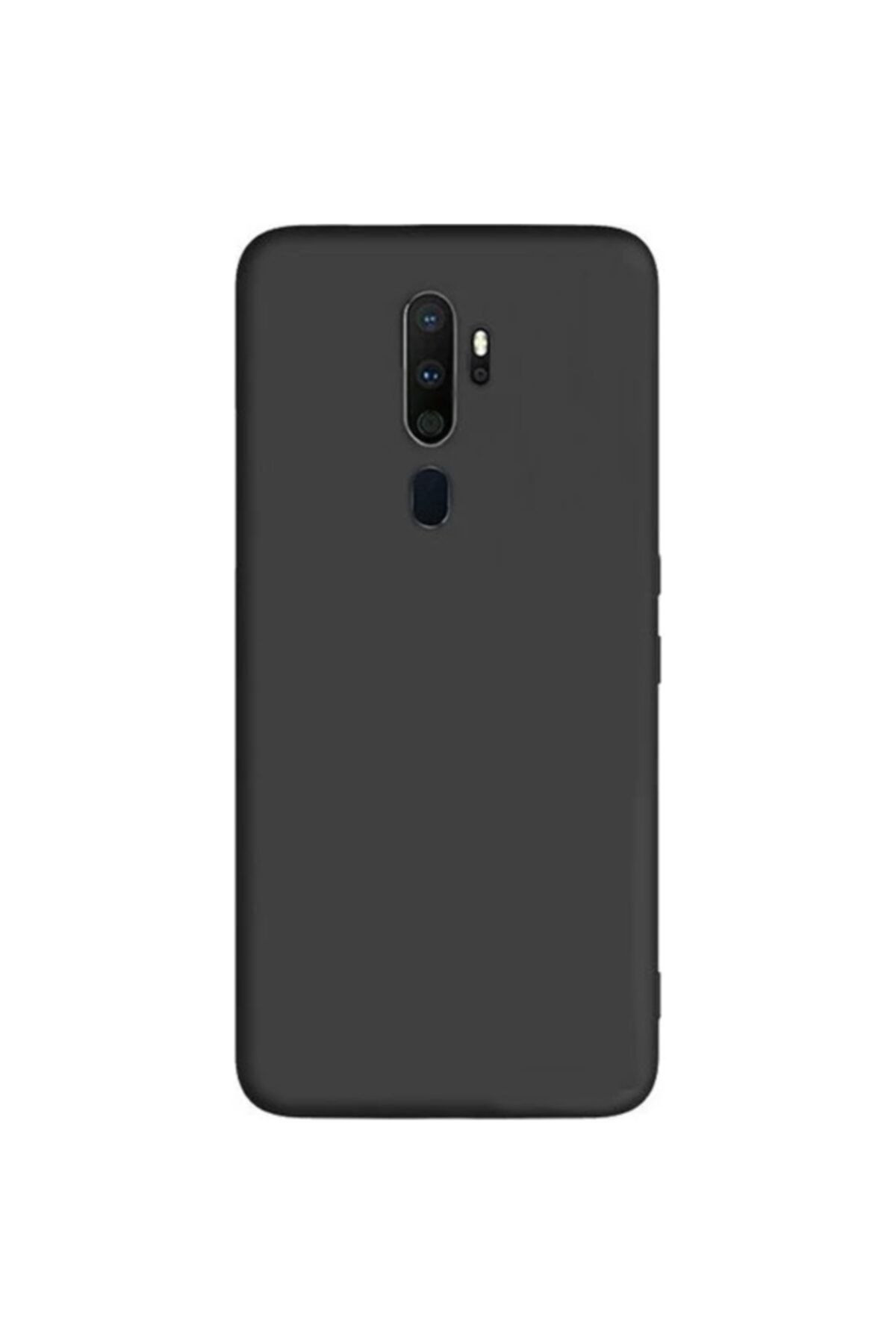 Fibaks Oppo A5 2020 Kılıf Yumuşak Dokulu Soft Esnek Ince Mat Renkli Lüks Premier Silikon Kapak