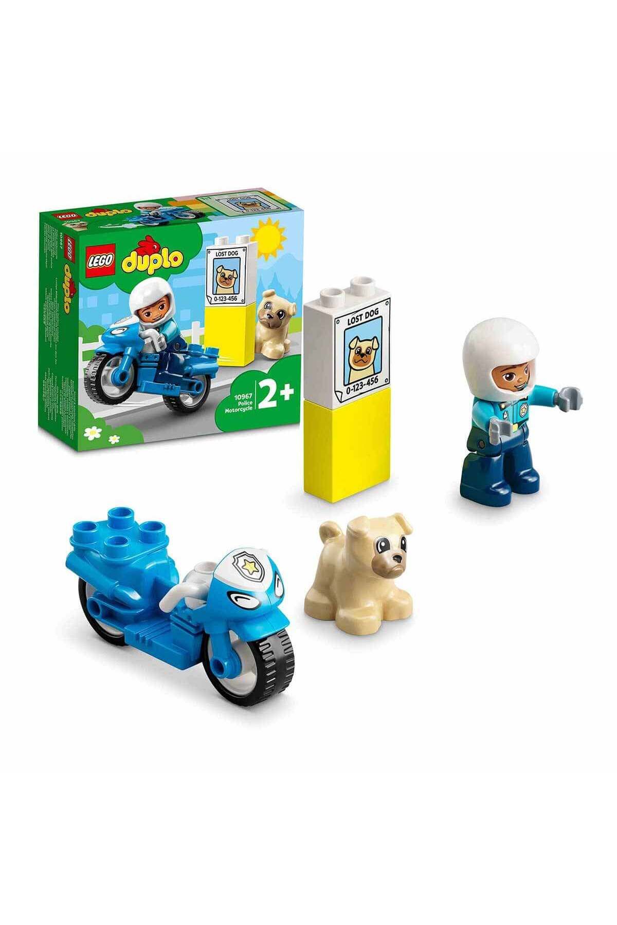 LEGO Duplo Kurtarma Polis Motosikleti 10967.