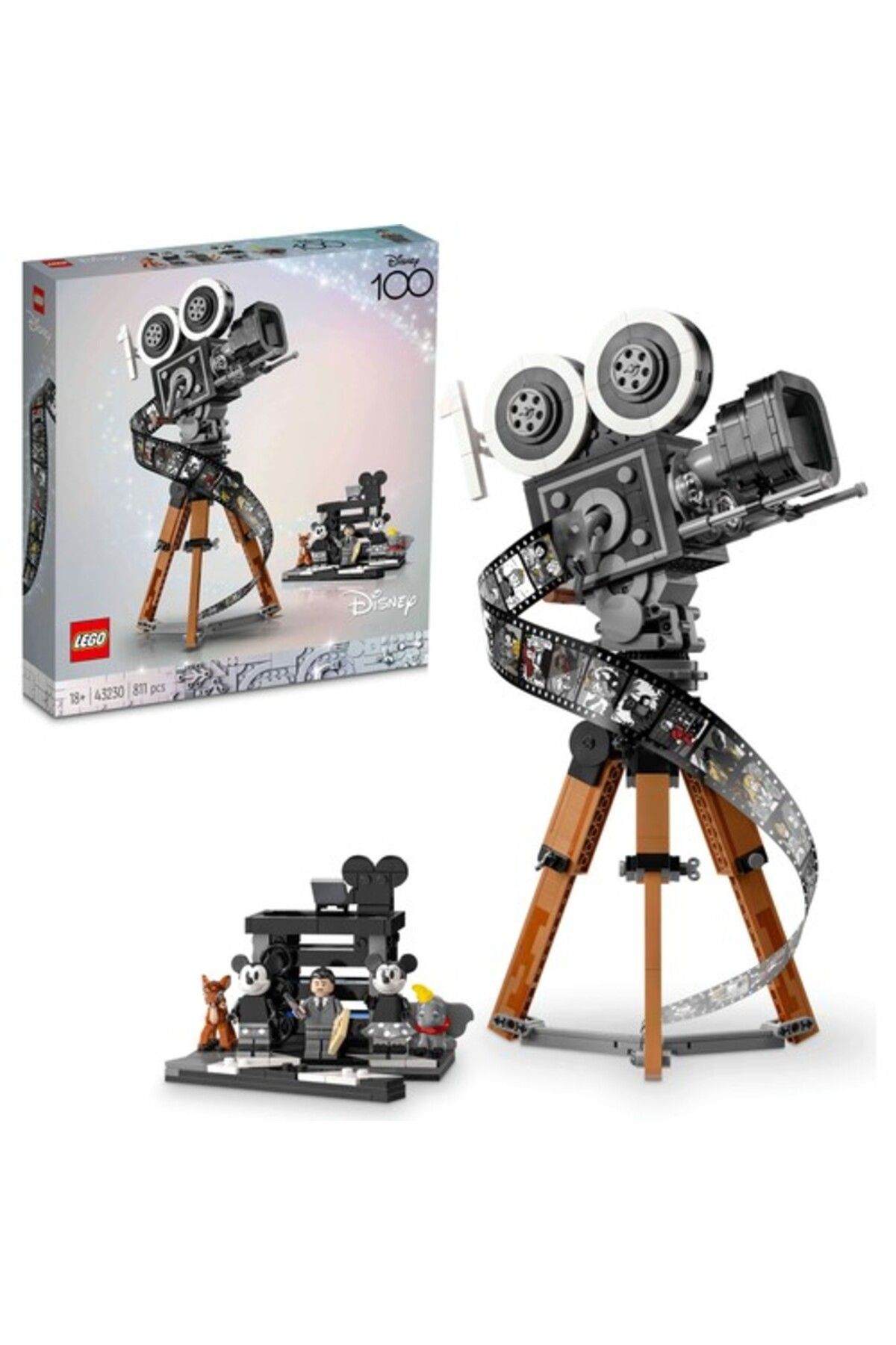 LEGO ® Disney Walt Disney Hatırası Kamera 43230 Yapım Seti (811 Parça)