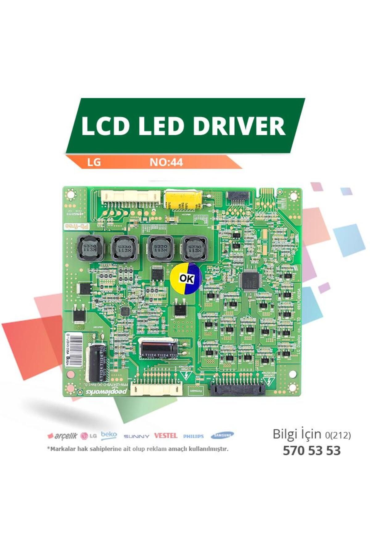 LG LCD LED DRİVER LG (6917L-0035A,PPW-LE47VB-O (A) REV1.0) (NO:44)
