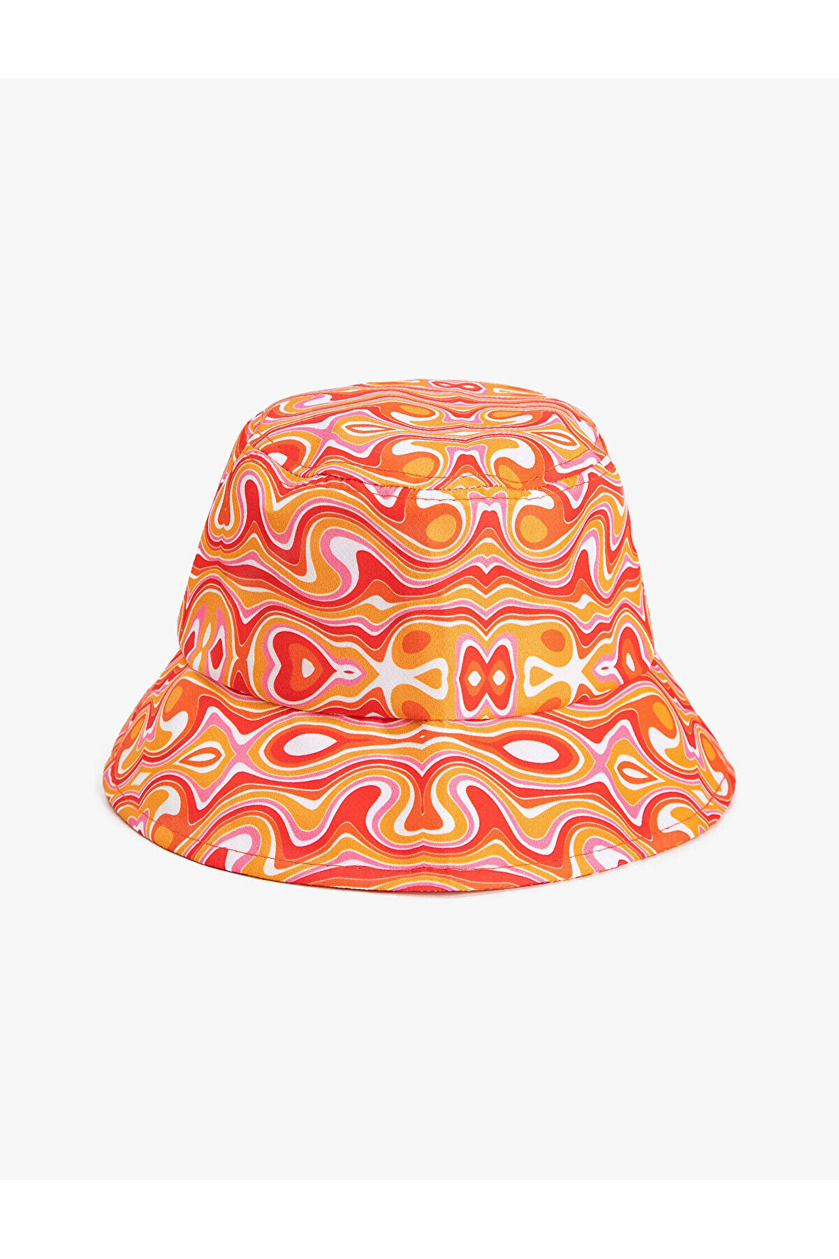 Koton Desenli Bucket Şapka