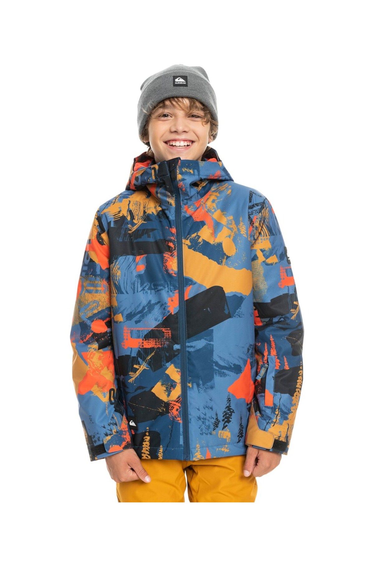 Quiksilver Mıssıon Prınted Youth Jk Snowboard Ceketi