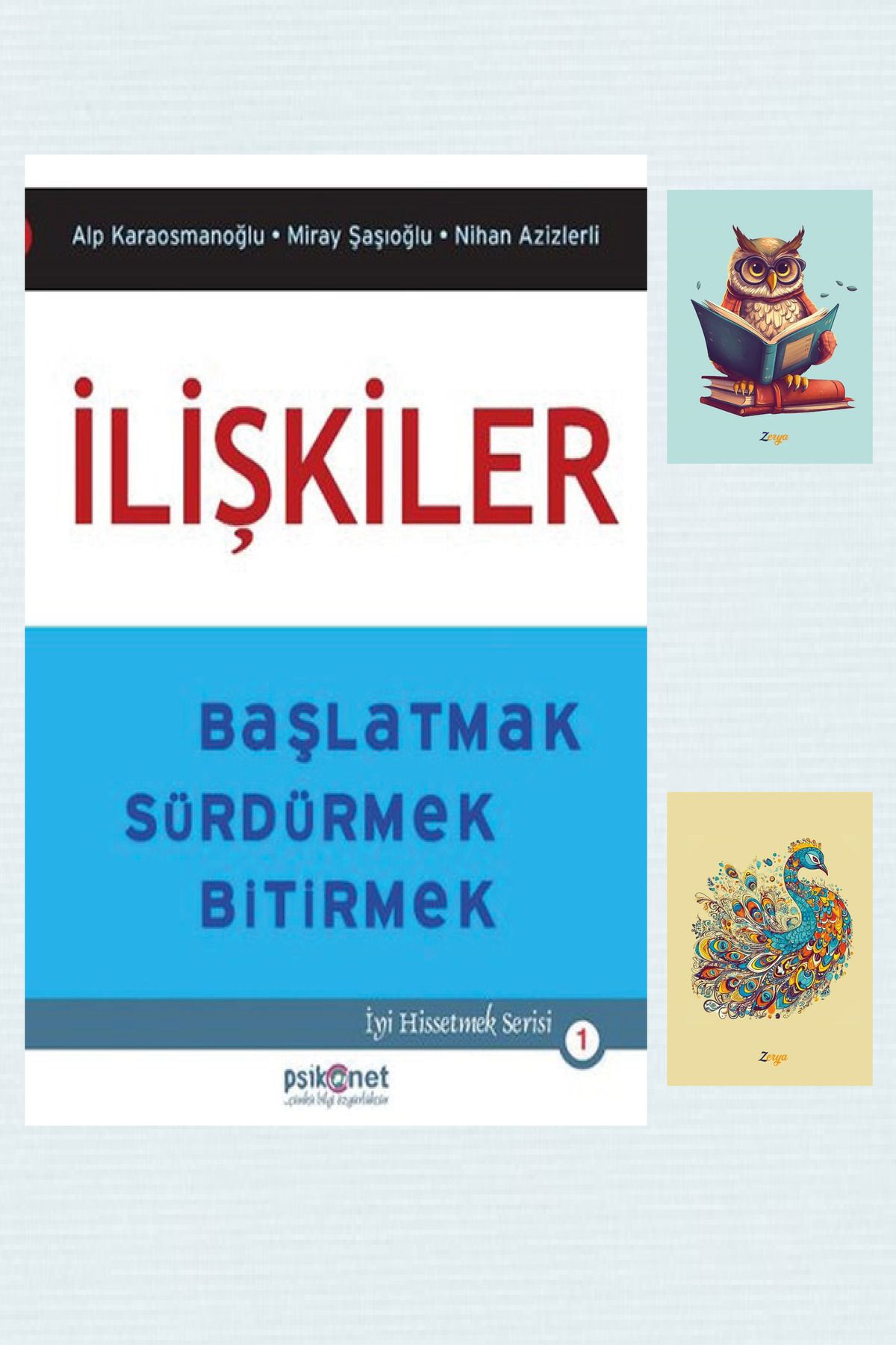 Psikonet Ilişkiler - Alp Karaosmanoğlu, Miray Şaşıoğlu, 9786058547193 -not Defterli Seti