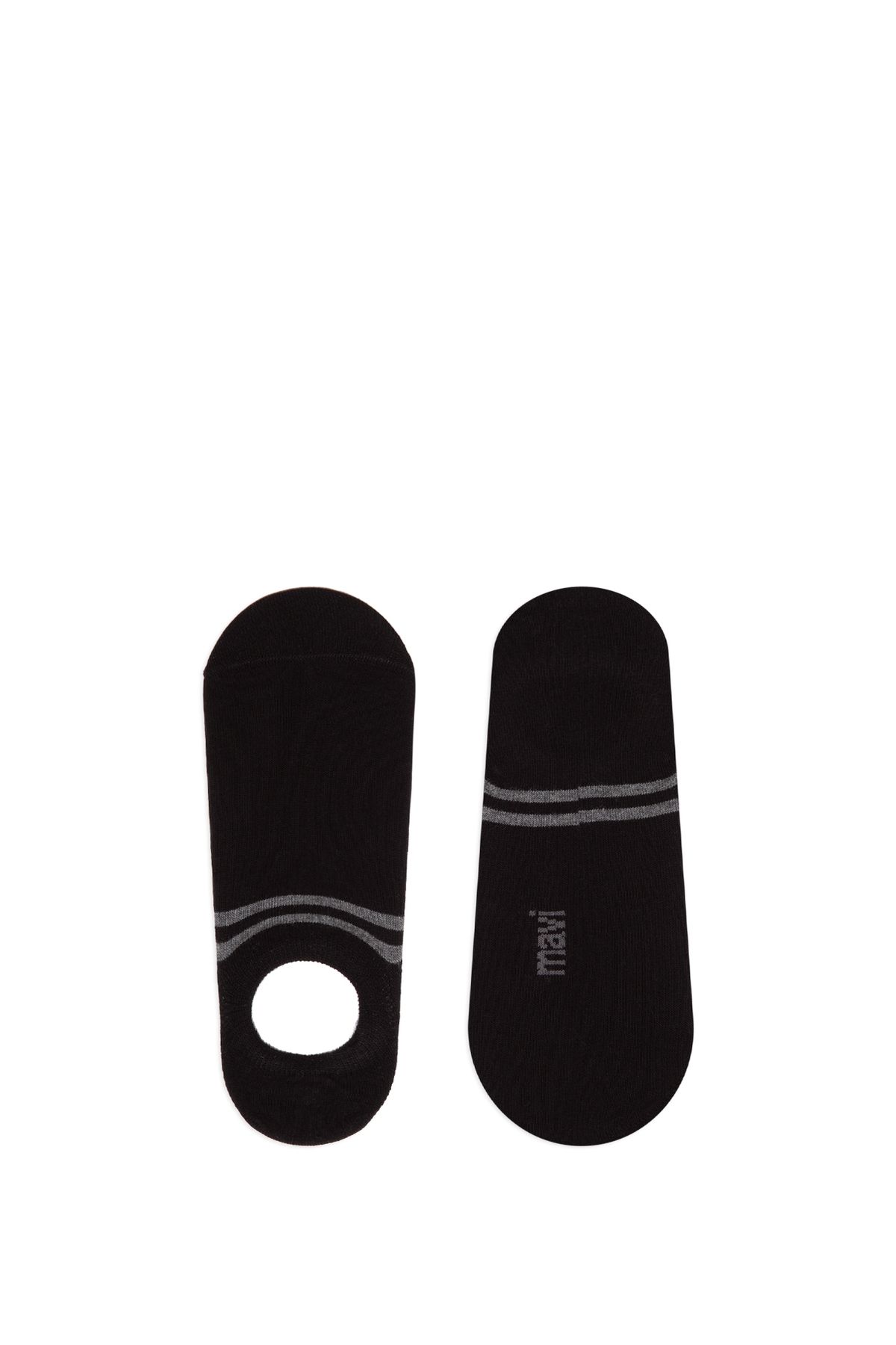 Mavi 2li Siyah Beyaz Patik Çorap 092593-900
